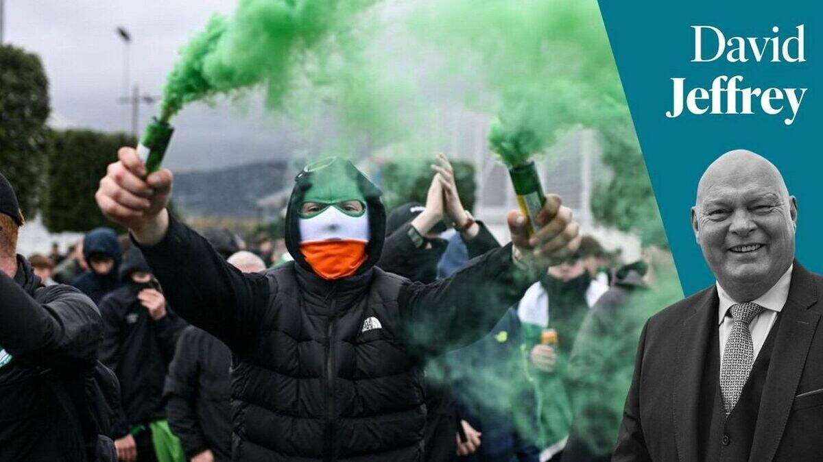 Irish League: David Jeffrey says Shamrock Rovers fans should be banned ...