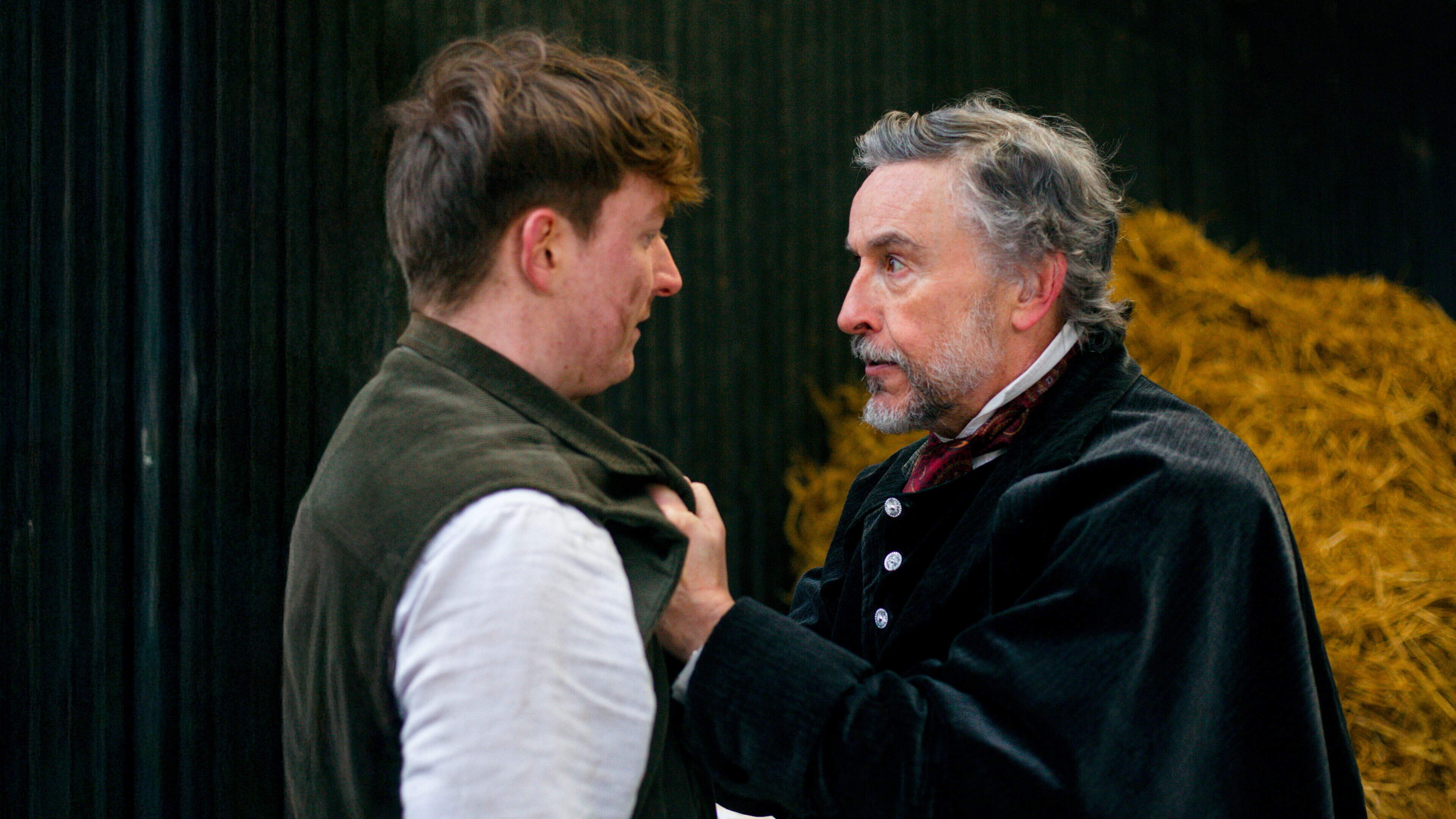 Callum (Ryan Dylan) and Phillip (Steve Coogan) in Funboys © BBC / Mayhay Studios / Nathan Macgee
