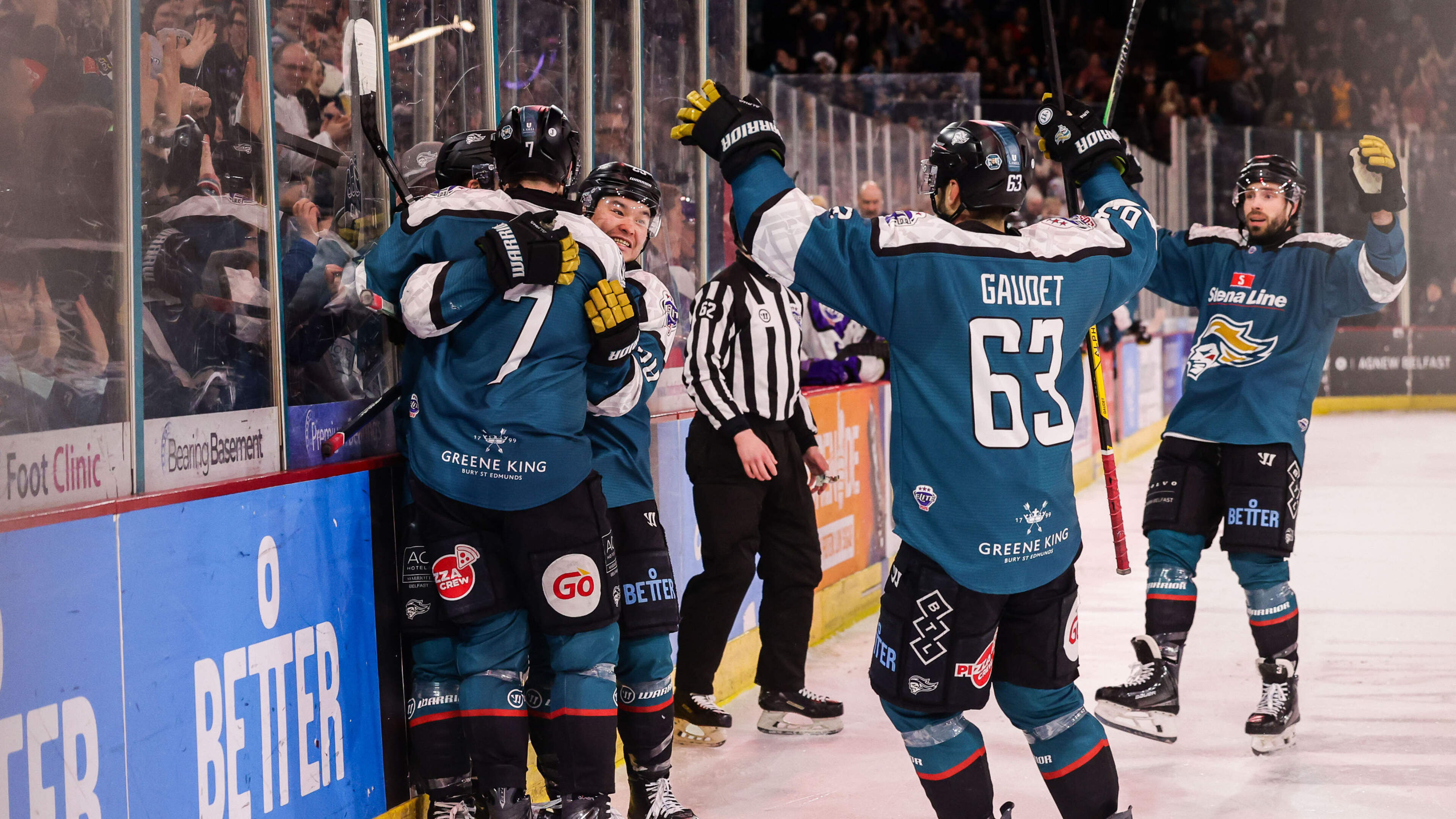 Late Nicolas Guay winner edges Belfast Giants past Glasgow Clan in tense Play-Off first leg clash