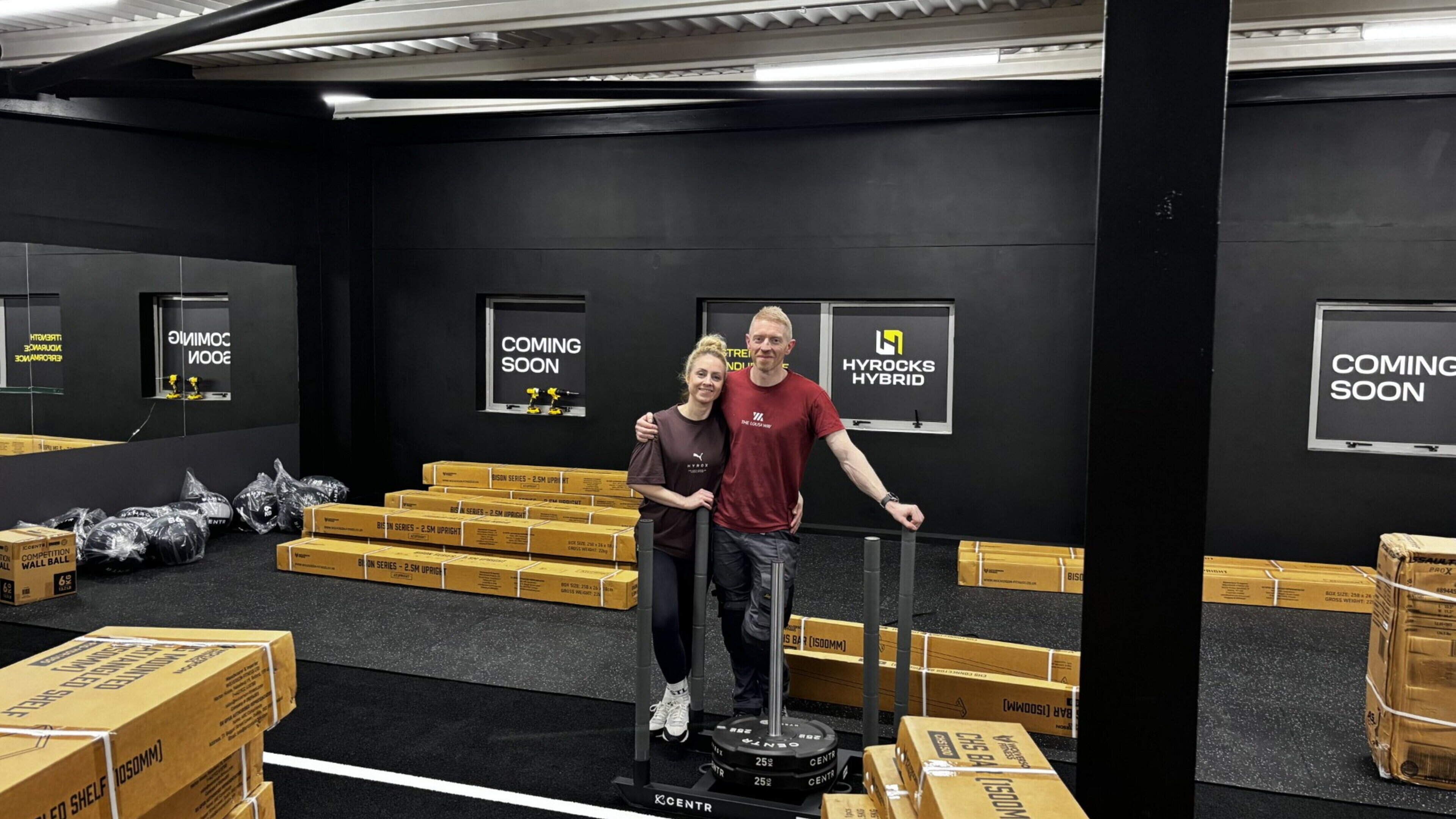 ‘’We both have a passion for fitness’: Former teacher leaves career behind to launch specialised Hyrox gym with hubby