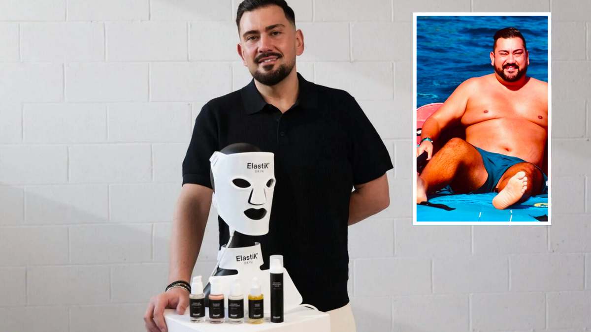 From 23 stone and £700 a month on takeaways to skincare entrepreneur: How Marc McKee turned his health around