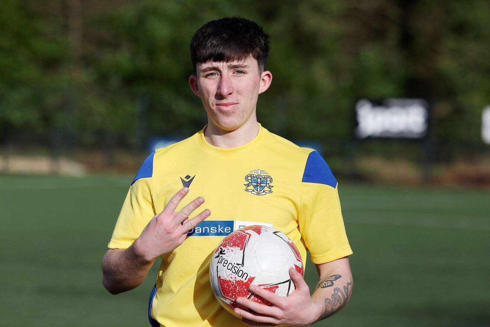 Jack McFeely hat-trick fires St Columb’s College into Schools’ Cup ...