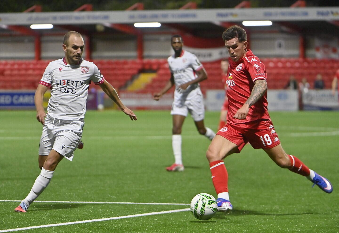 Larne vs FC Iberia 1999: Gary Haveron still confident despite 0-0 | Belfast  Telegraph
