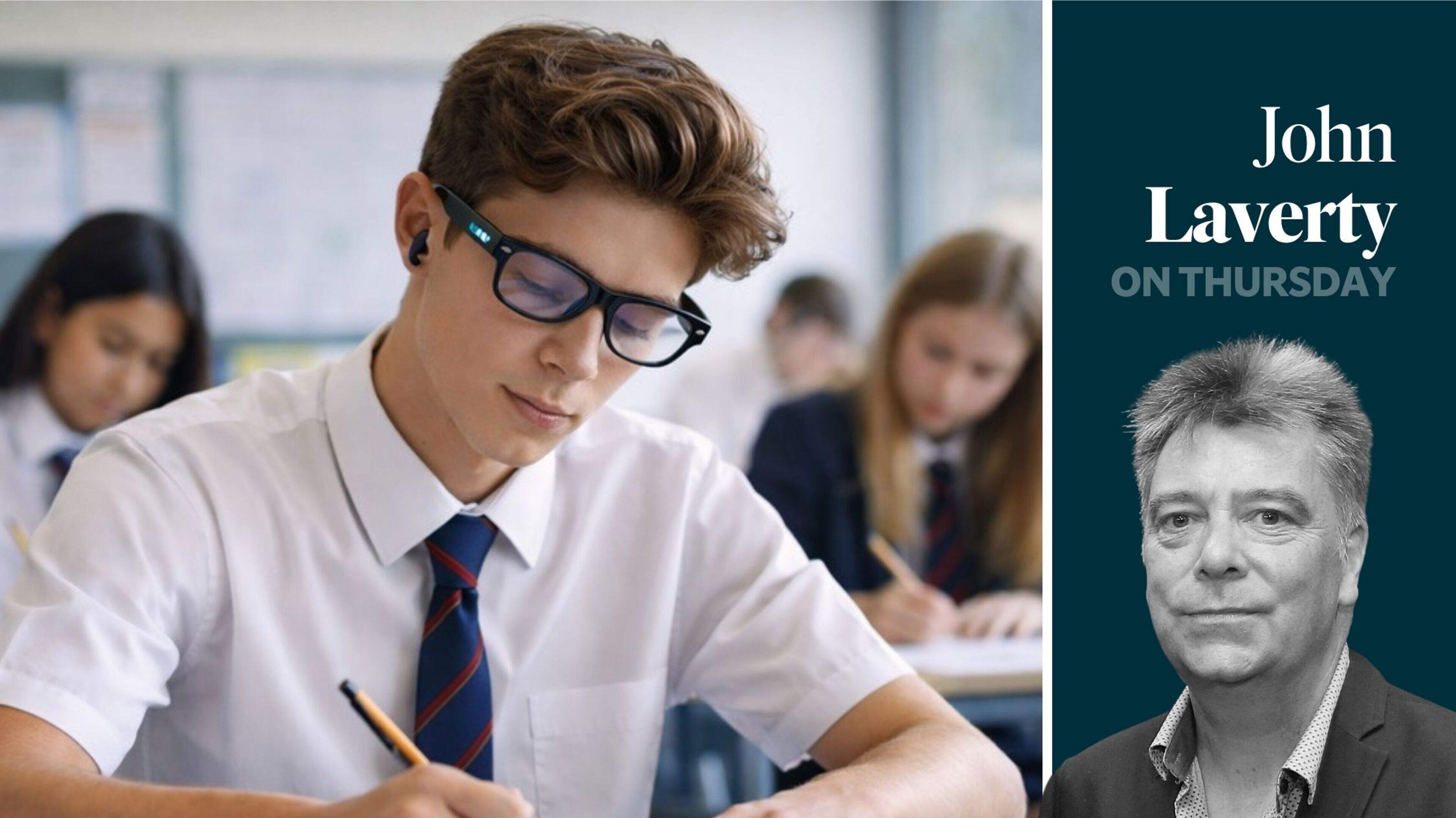 Don’t waste your time banning smartphones, Mr Givan  — because ‘pervert glasses’ are a bigger threat to schools in Northern Ireland
