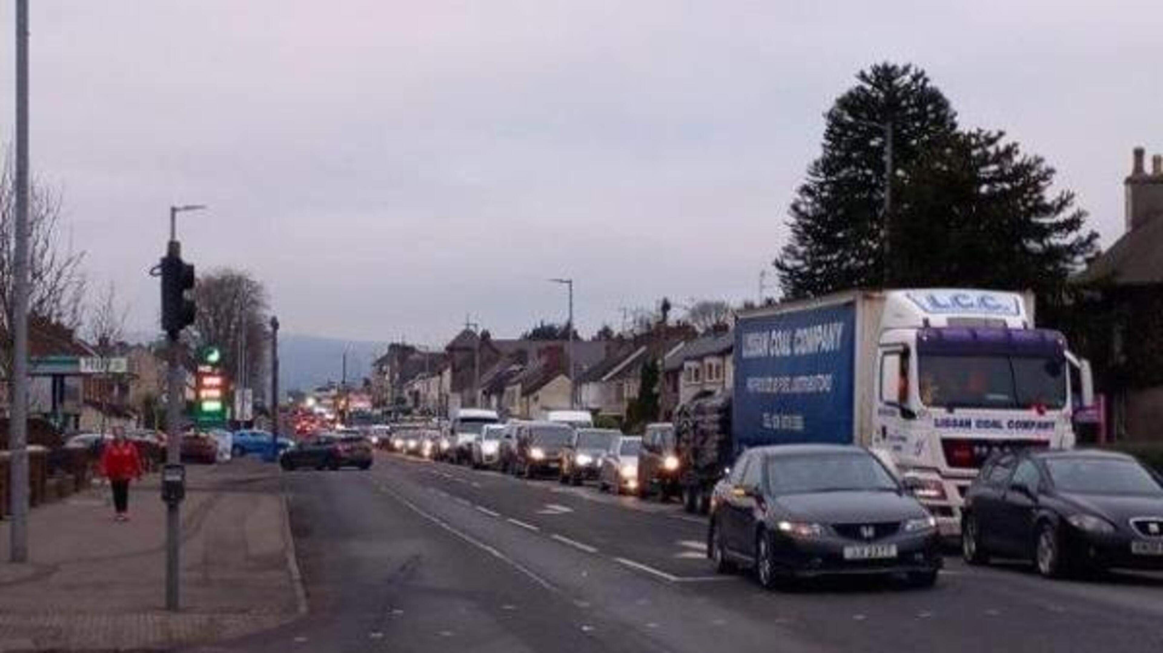 A29 Cookstown congestion © DFI