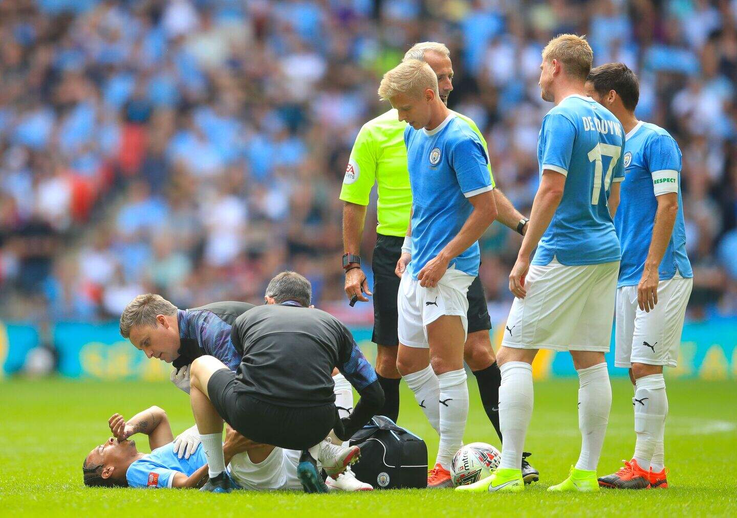Knee injury rocks City and Sane | Belfast Telegraph