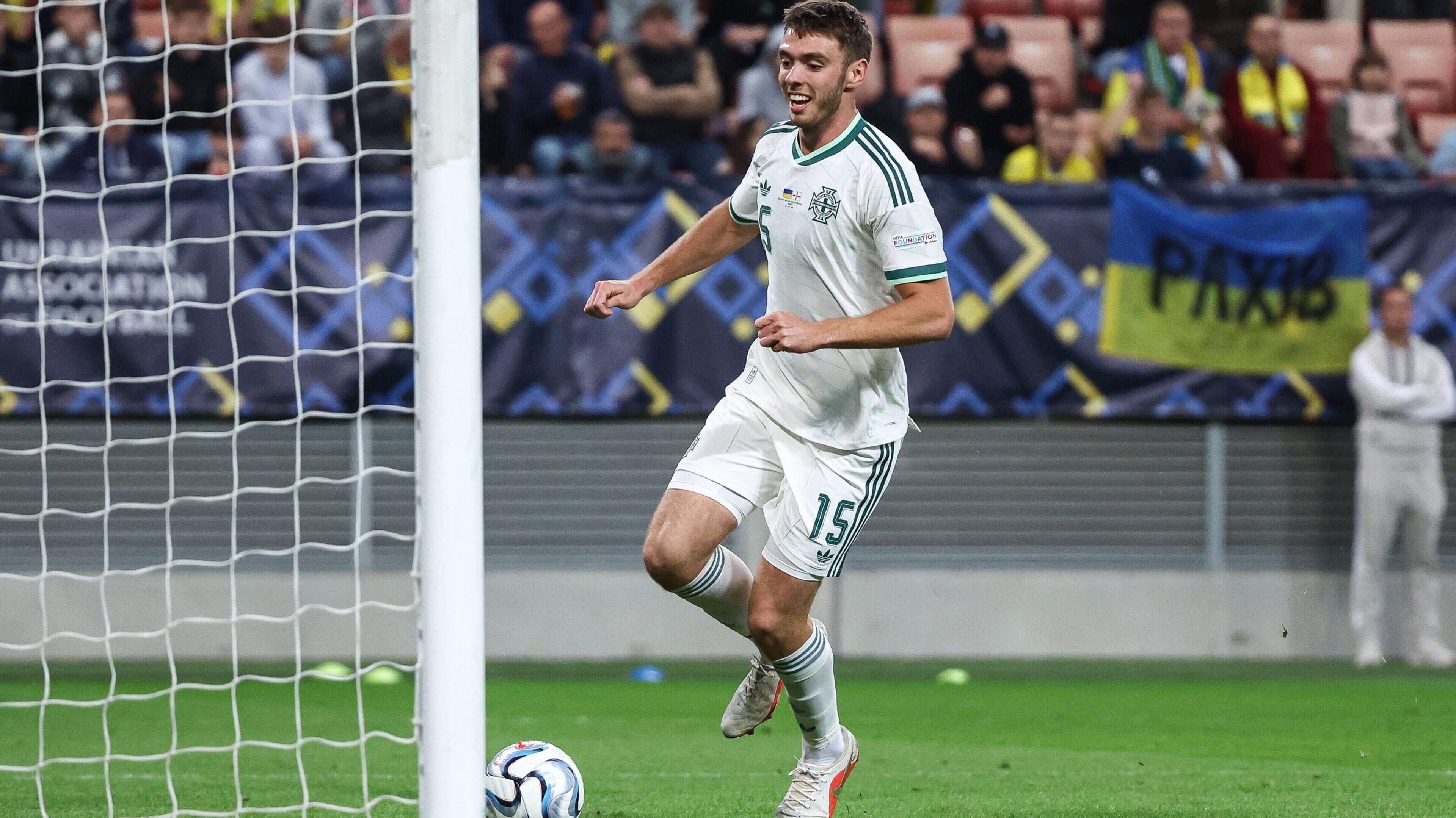 The story behind Ciaron Brown’s bizarre second goal in Trnava: ‘Kicking it in just didn’t feel right’