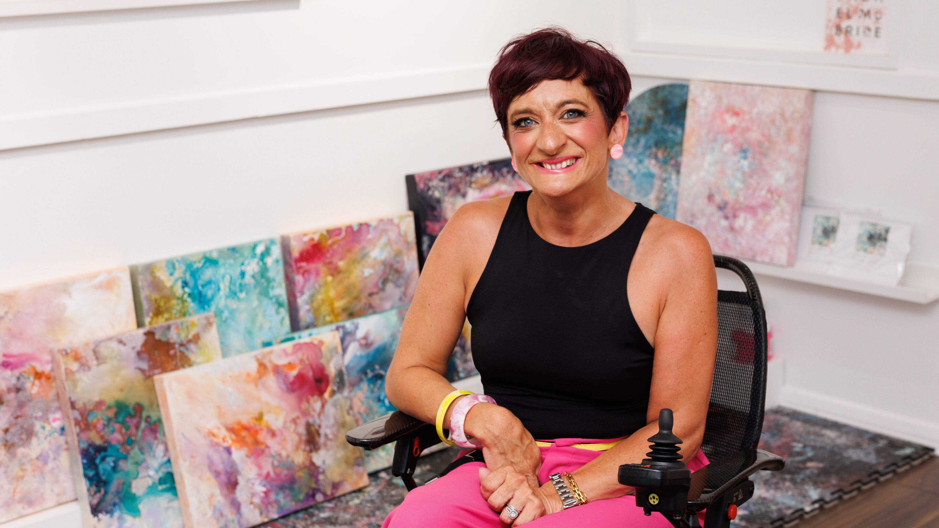 ‘Every work is an expression of my own experience’: Co Down woman opens art gallery in Newtownards
