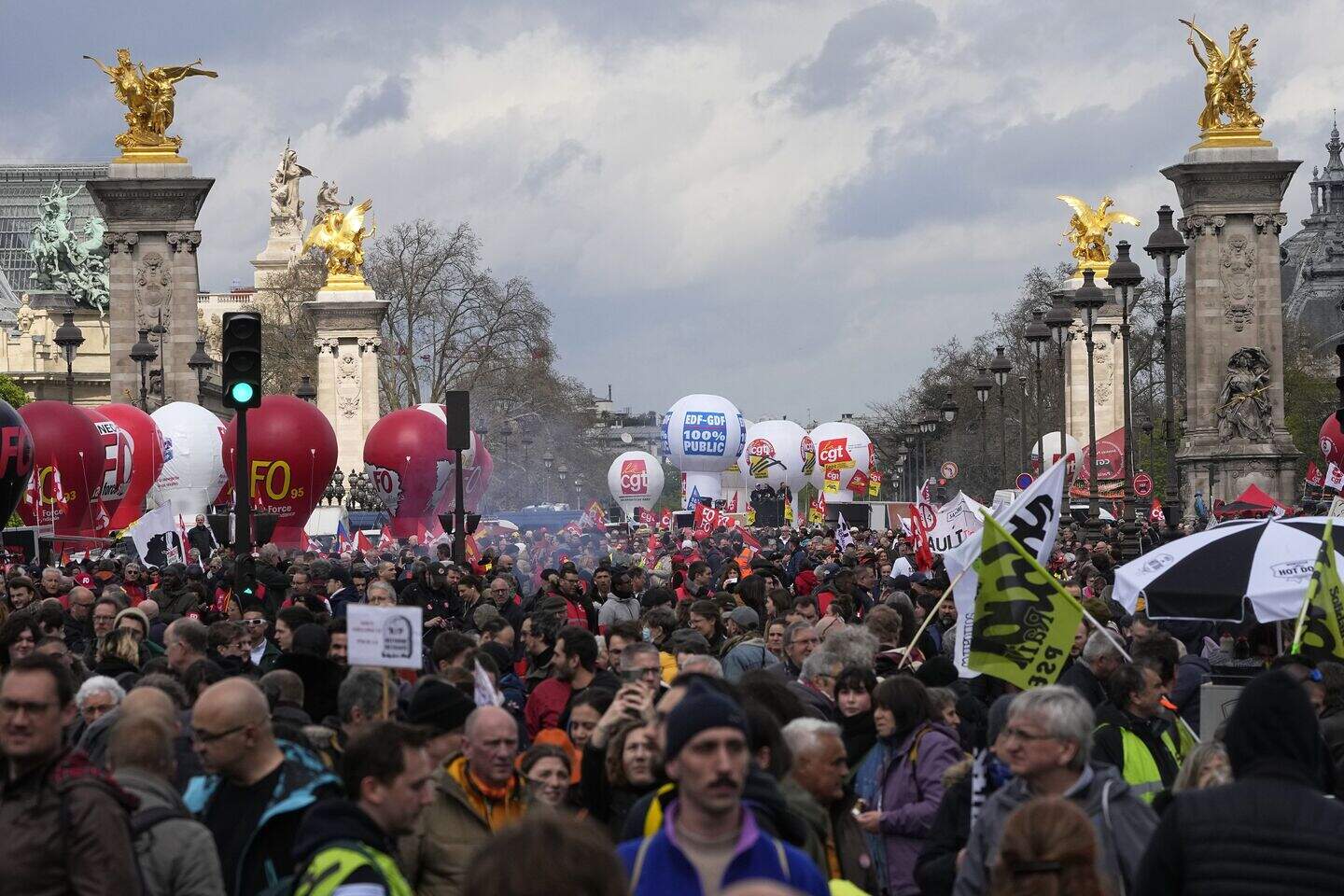 Paris airport traffic disrupted as protests continue over pension ...
