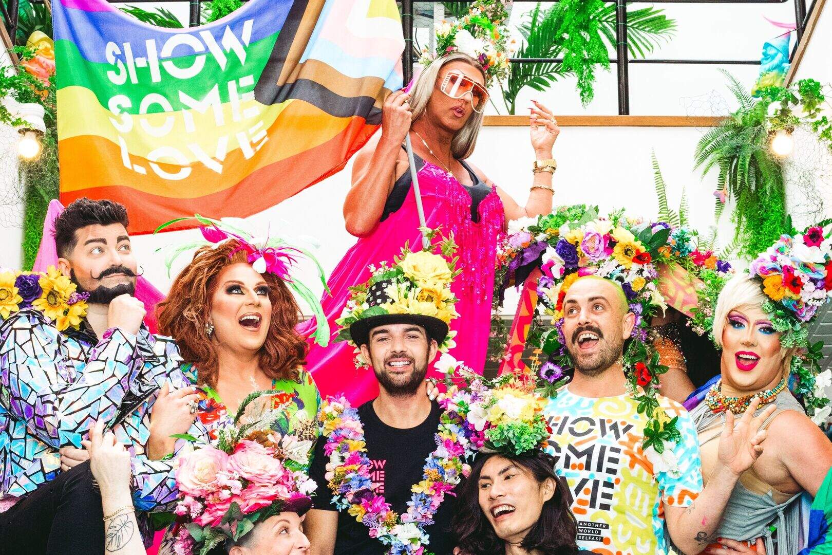 Pictures: Lord Mayor Micky Murray gets ready for Belfast Pride with ...