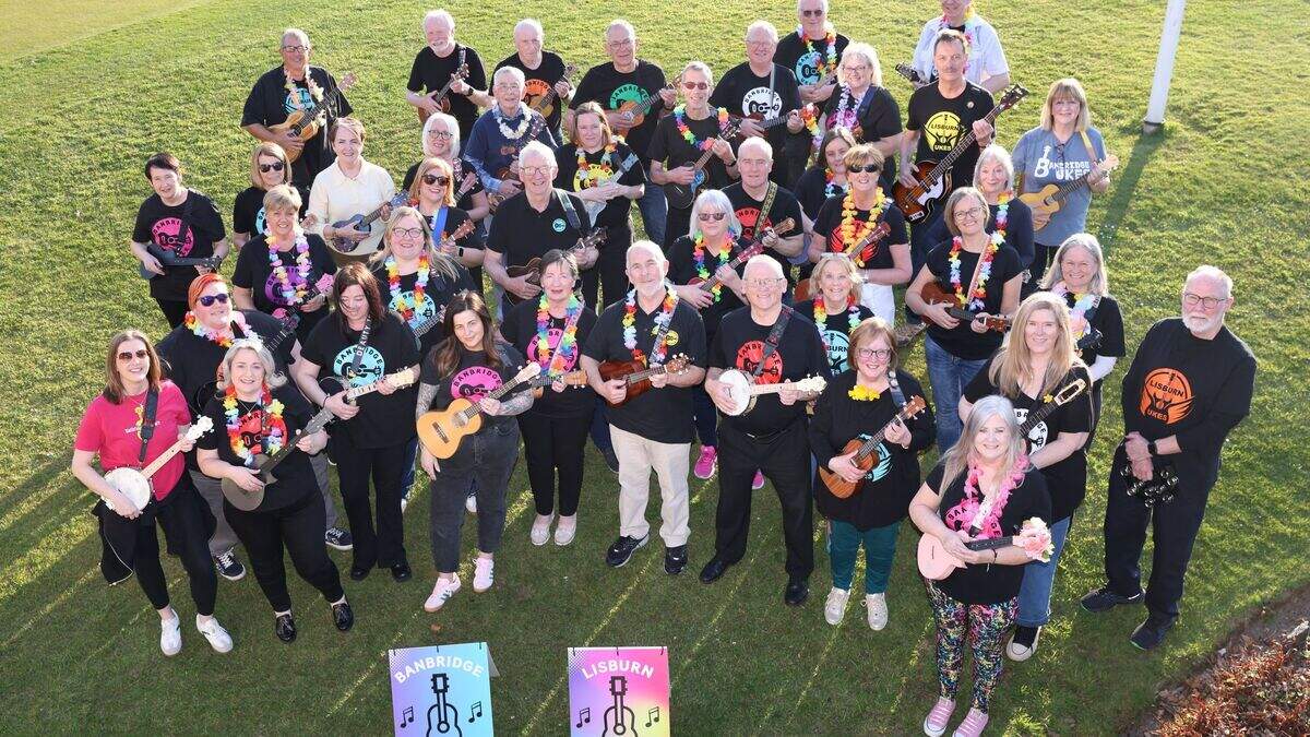 ‘It’s such a happy instrument’: Meet the NI ukulele troupe raising ...