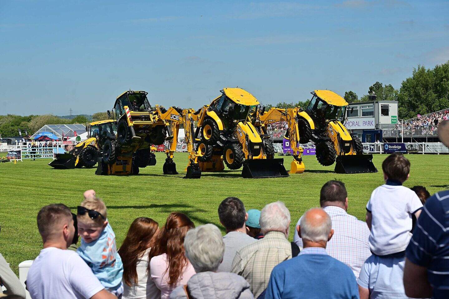 Dancing diggers and jumping sheep wow the crowds as thousands flock to ...