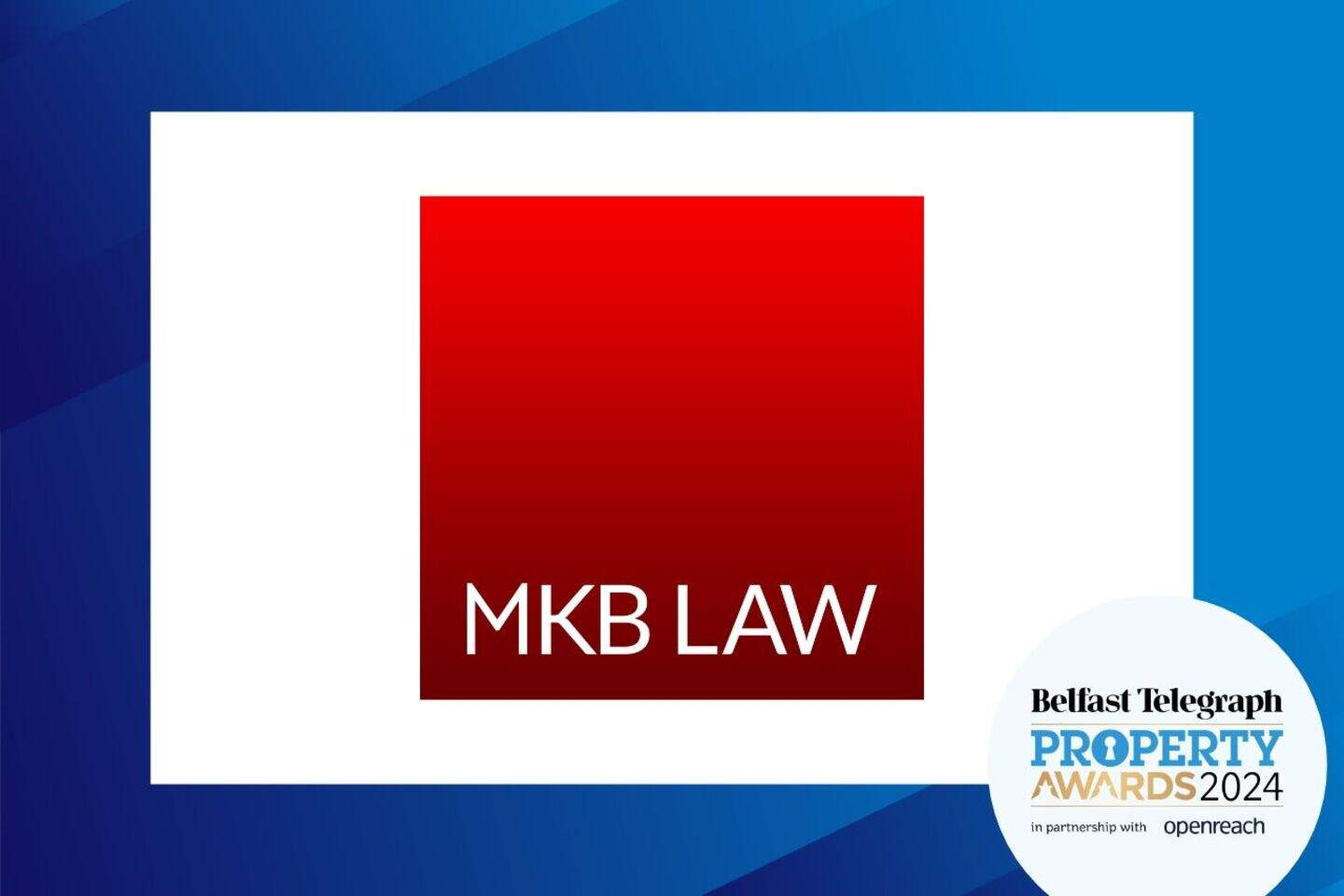 MKB Law ‘thrilled’ to sponsor award for first time | Belfast Telegraph