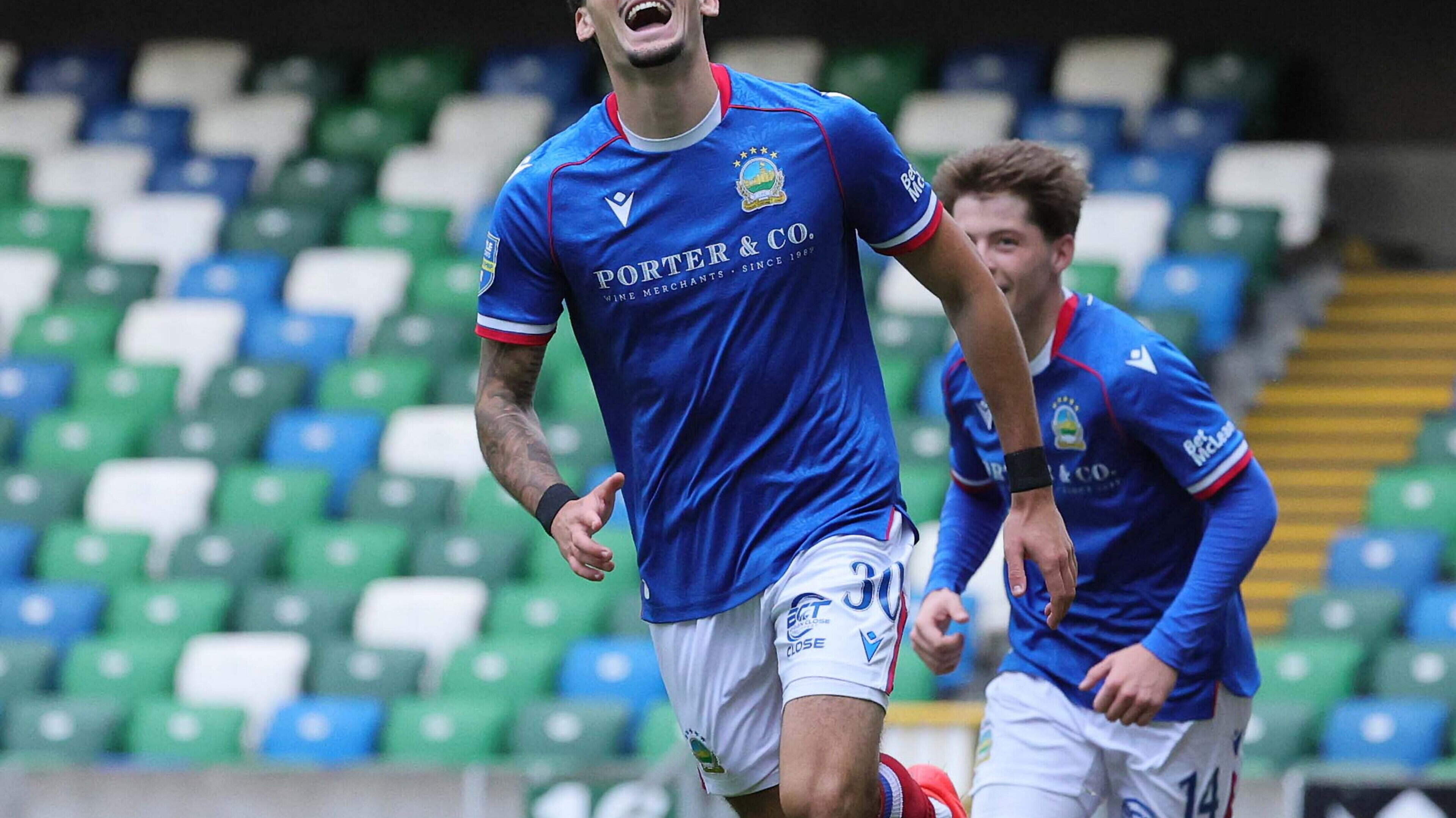 International break did Linfield no favours but we'll take any kind of wins, admits Kobei Moore after ‘ugly’ Bangor victory