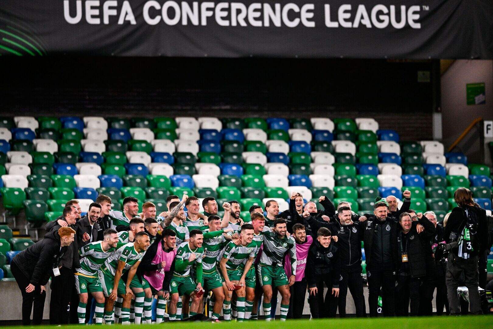 Irish League: David Jeffrey says Shamrock Rovers fans should be banned ...
