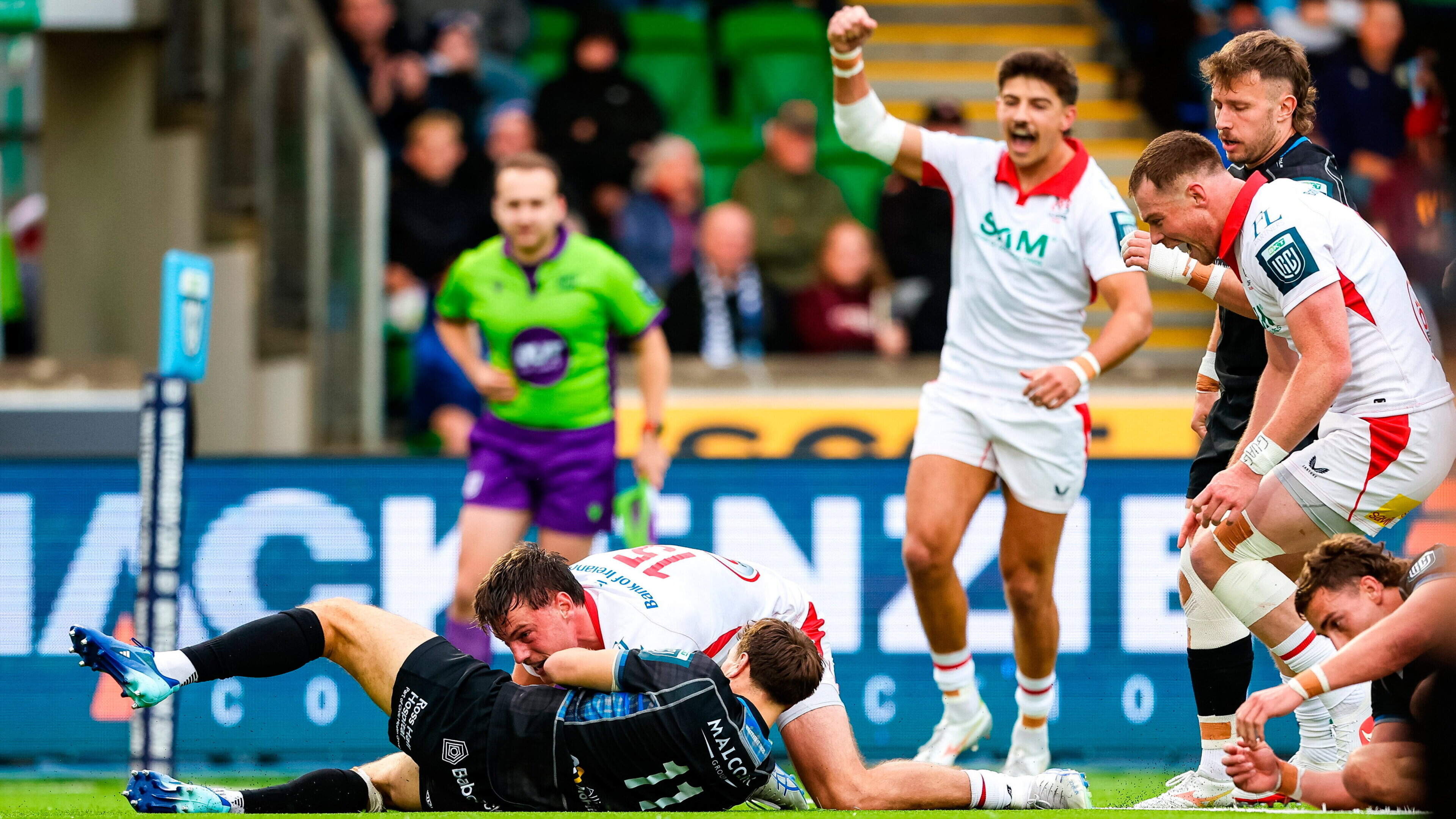 Glasgow Warriors and Ulster end 33-33 draw in United Rugby Championship thriller