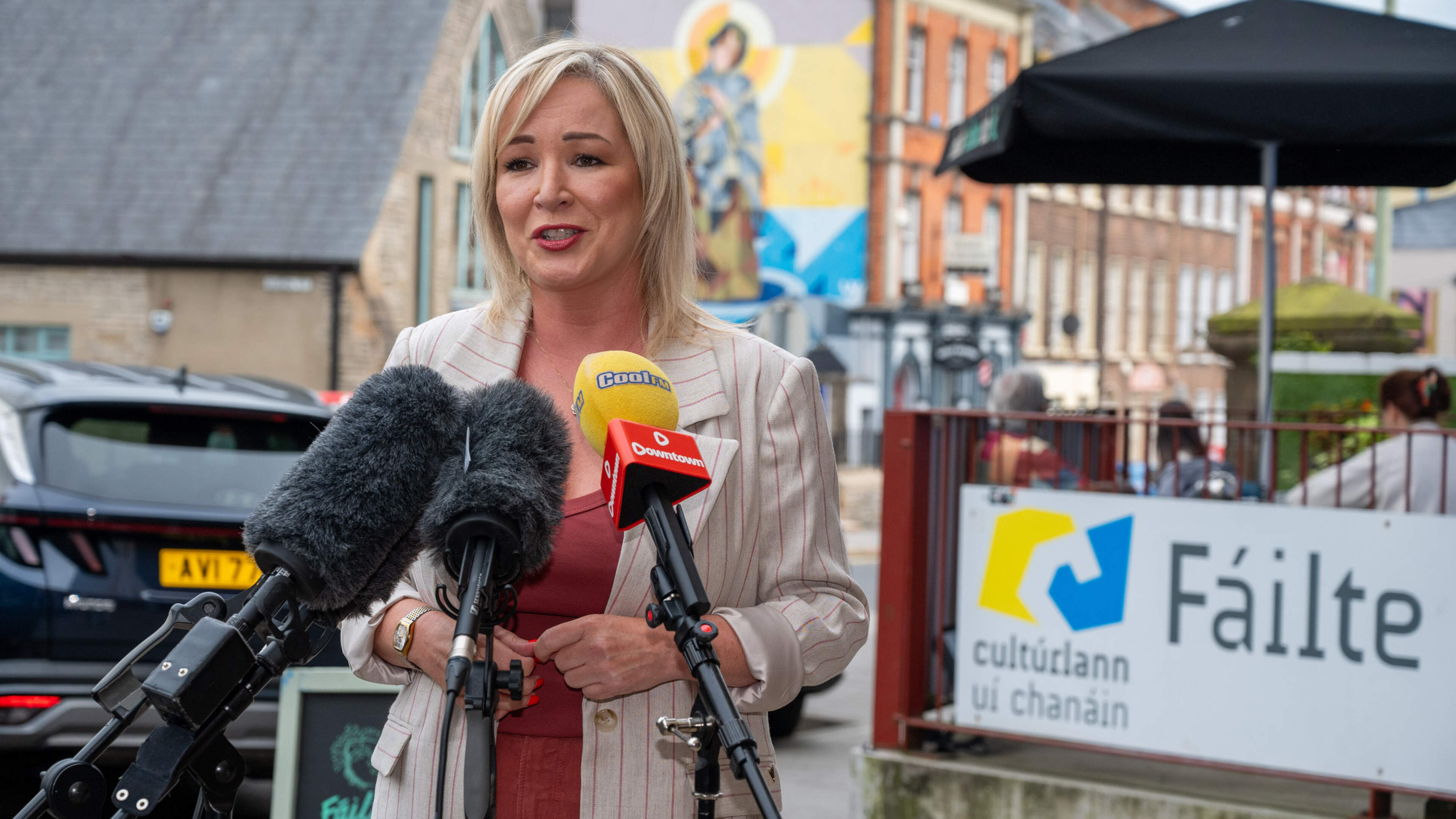 Michelle O’Neill ‘sorry for every loss of life’ but insists ‘everyone has a right to remember their dead’