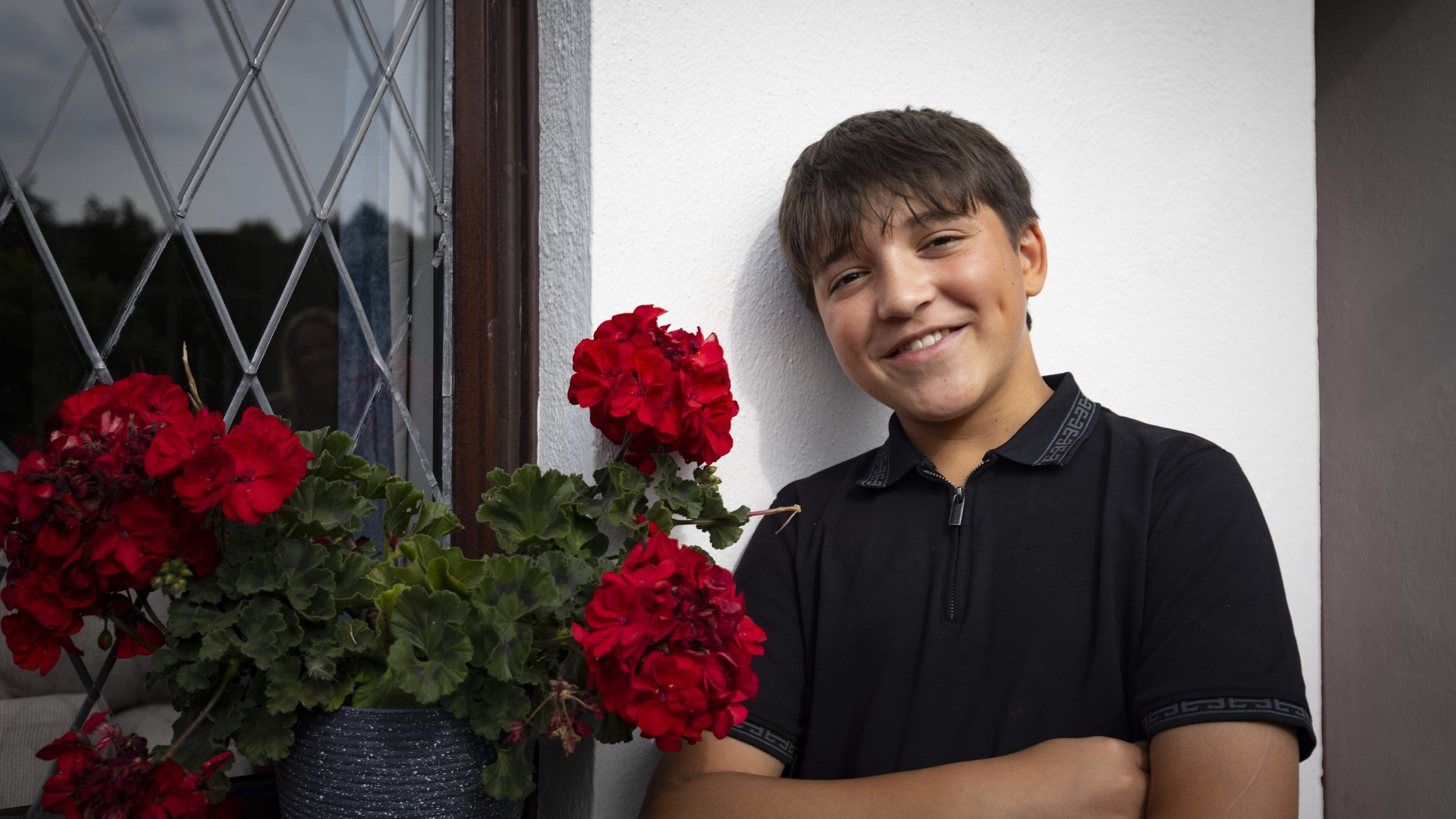 ‘I just can’t believe it’: Twelve-year-old NI boy starstruck after playing opposite his Marvel hero Hugh Jackman in dark retelling of Robin Hood
