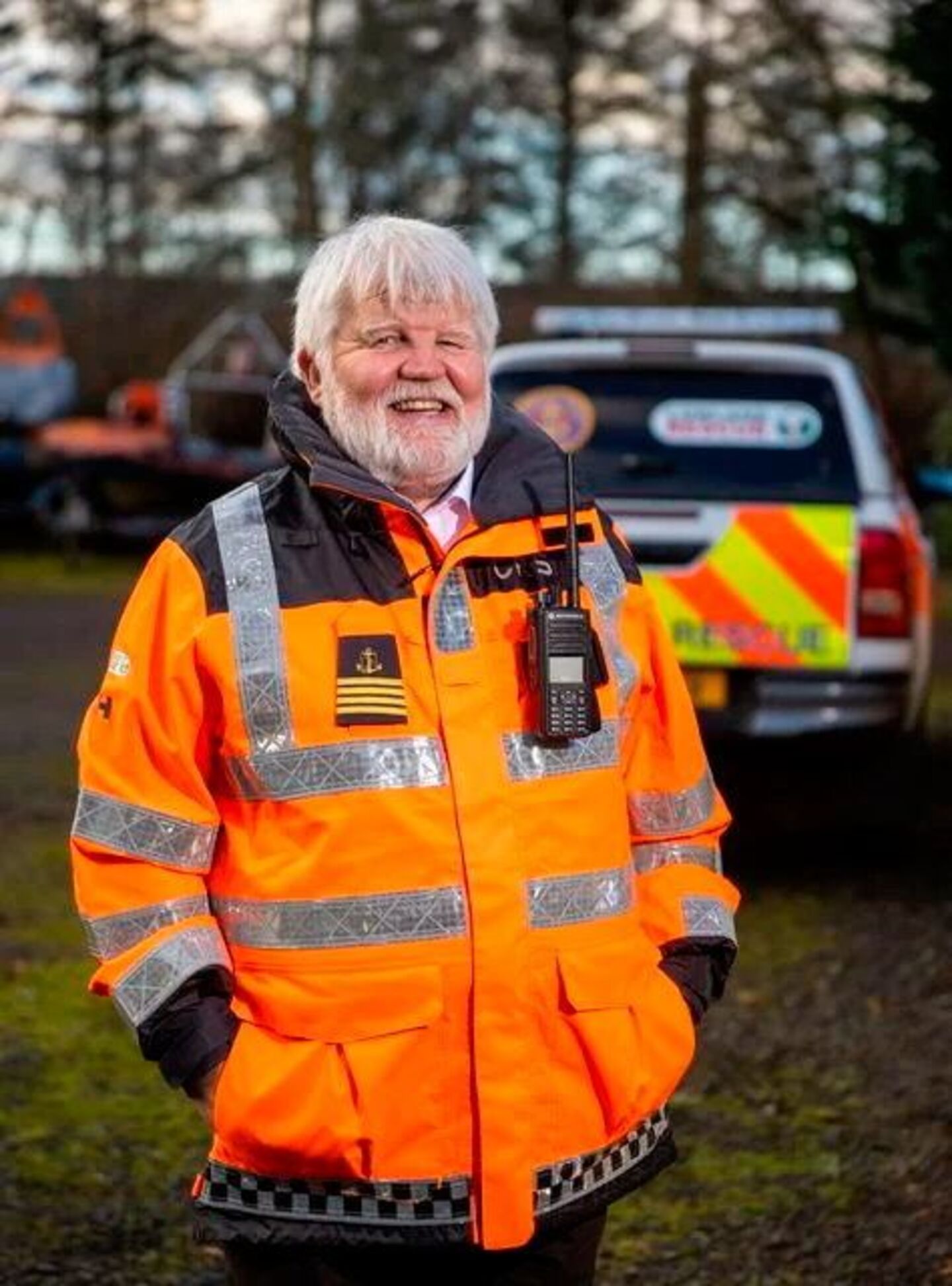 Community rescue chief Sean McCarry praises volunteers dealing with up ...