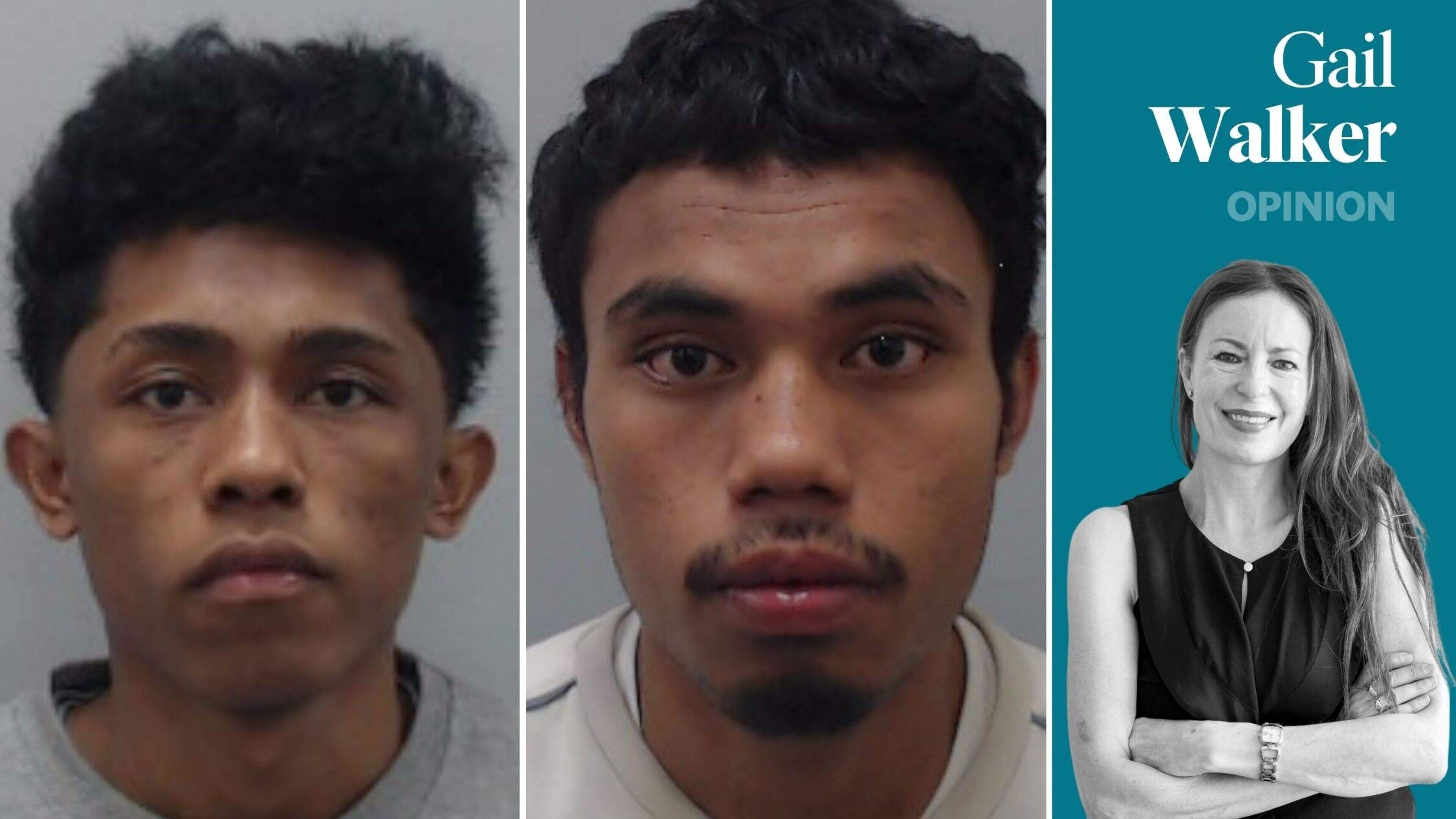Three years behind bars for pair who laughed as they raped teen makes mockery of strategy to end violence against women and girls