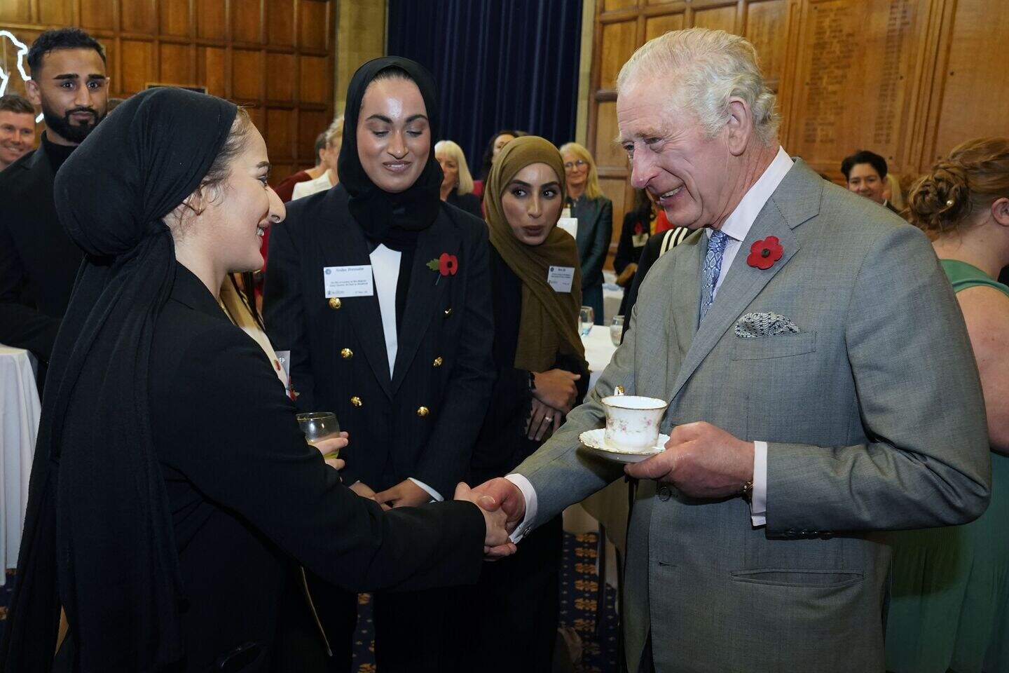 King thanks Morrisons staff on tour of supermarket giant’s HQ | Belfast ...