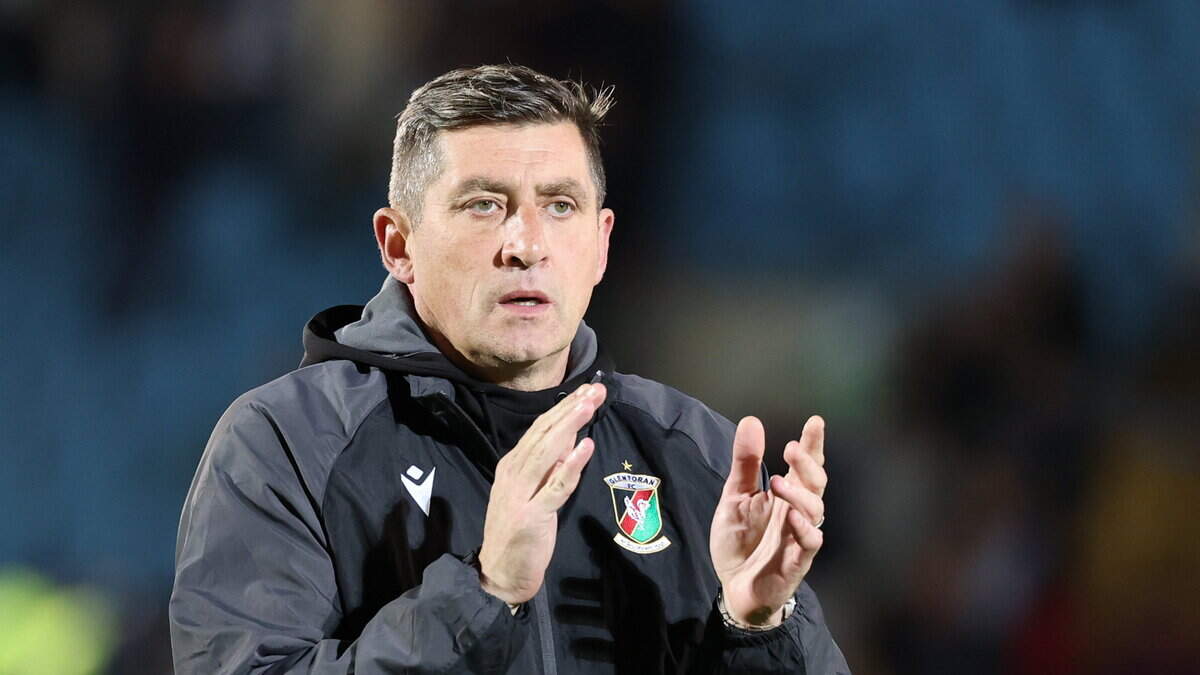 ‘It hasn’t been acceptable’: Glentoran manager determined to fight on despite fan anger following draw with Bangor