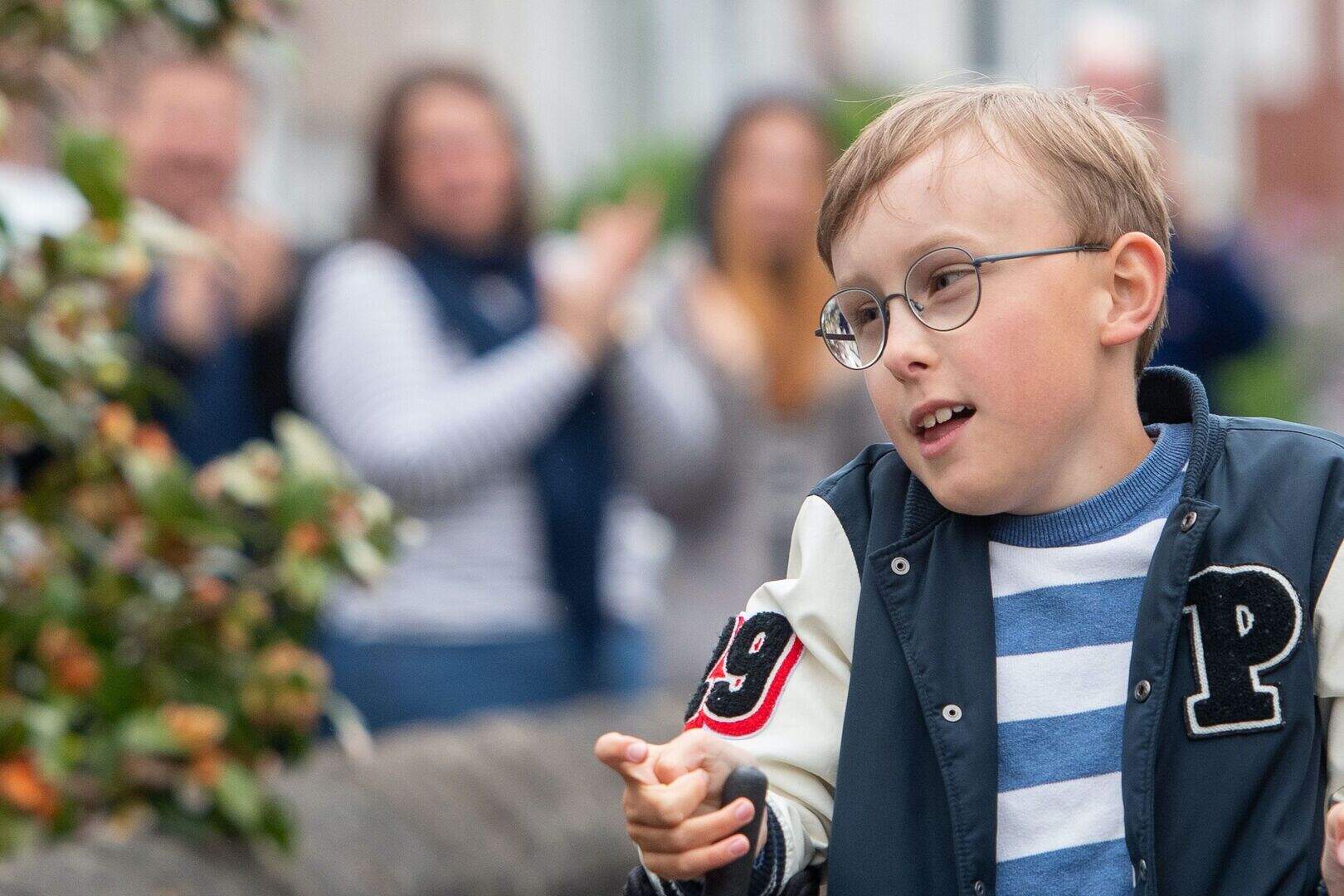 Nine-year-old Tobias inspired by Captain Tom for lockdown marathon ...