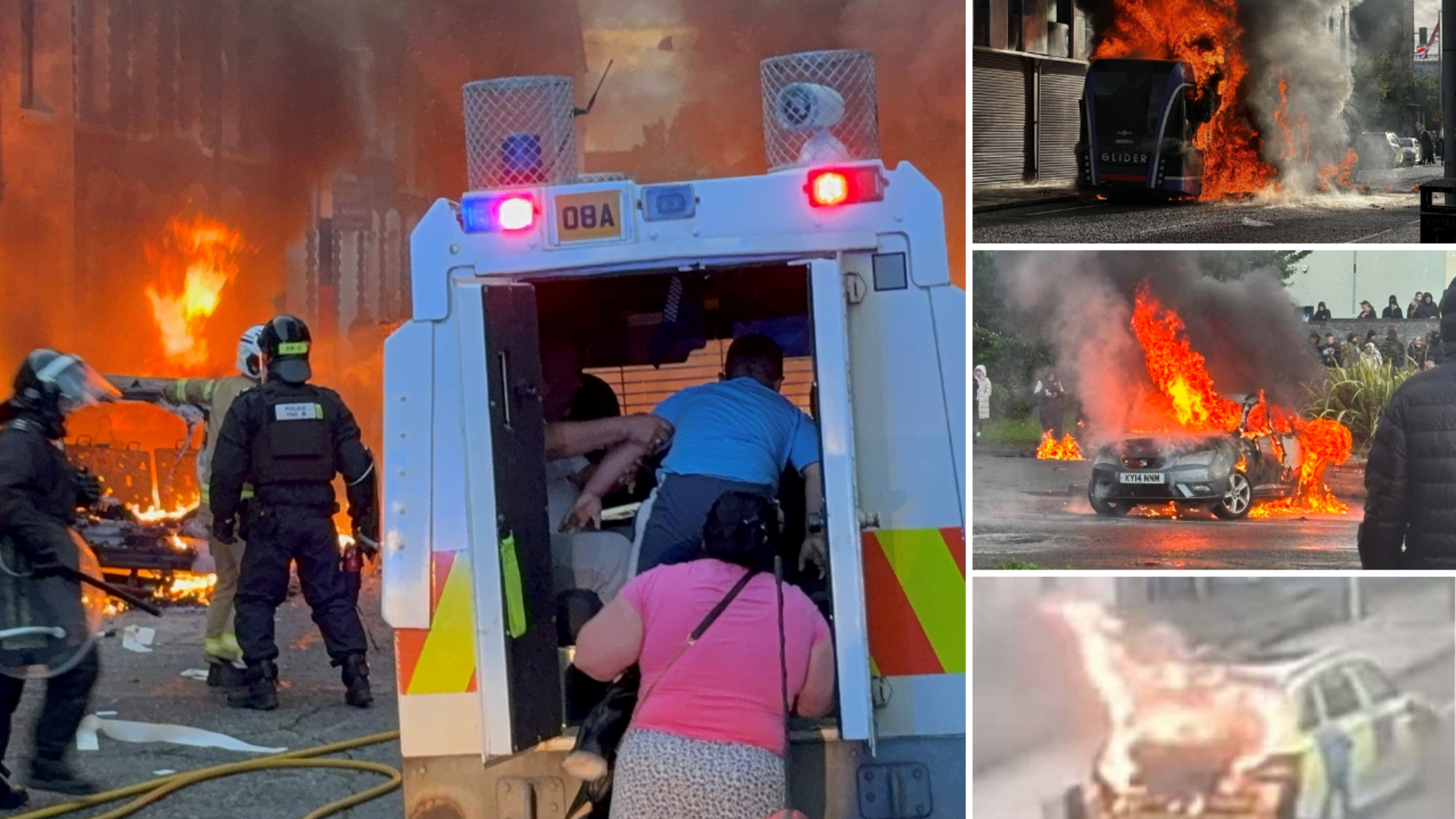 Belfast councillor calls for political leaders to stop ‘mobs’ after homes torched on night ‘like darkest chapters of our past’