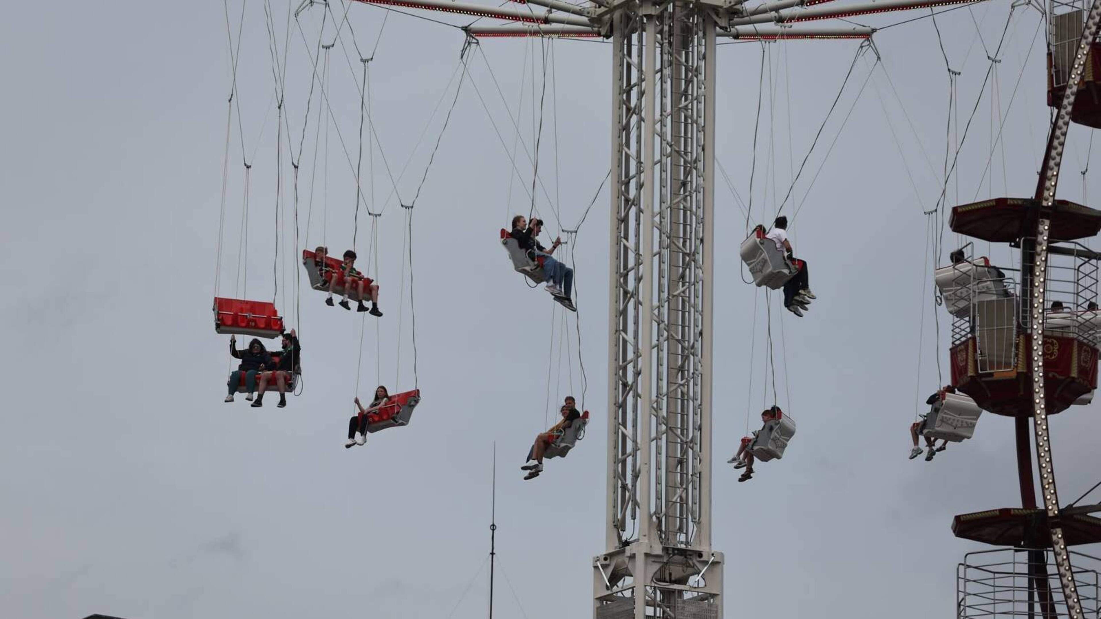 Specialist rescue team deployed after funfair ride in Belfast stops mid-air