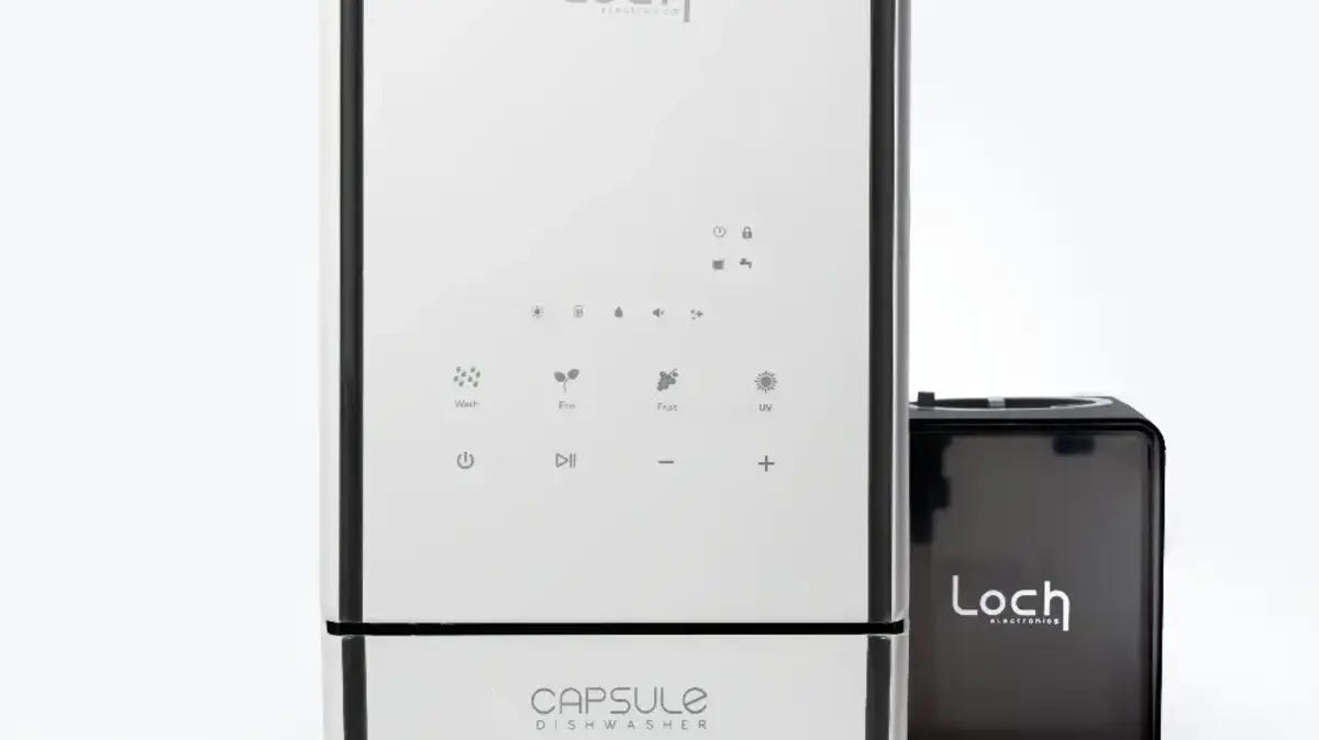 Tech review: Loch Capsule Dishwasher makes washing up surprisingly futuristic... and rather fun