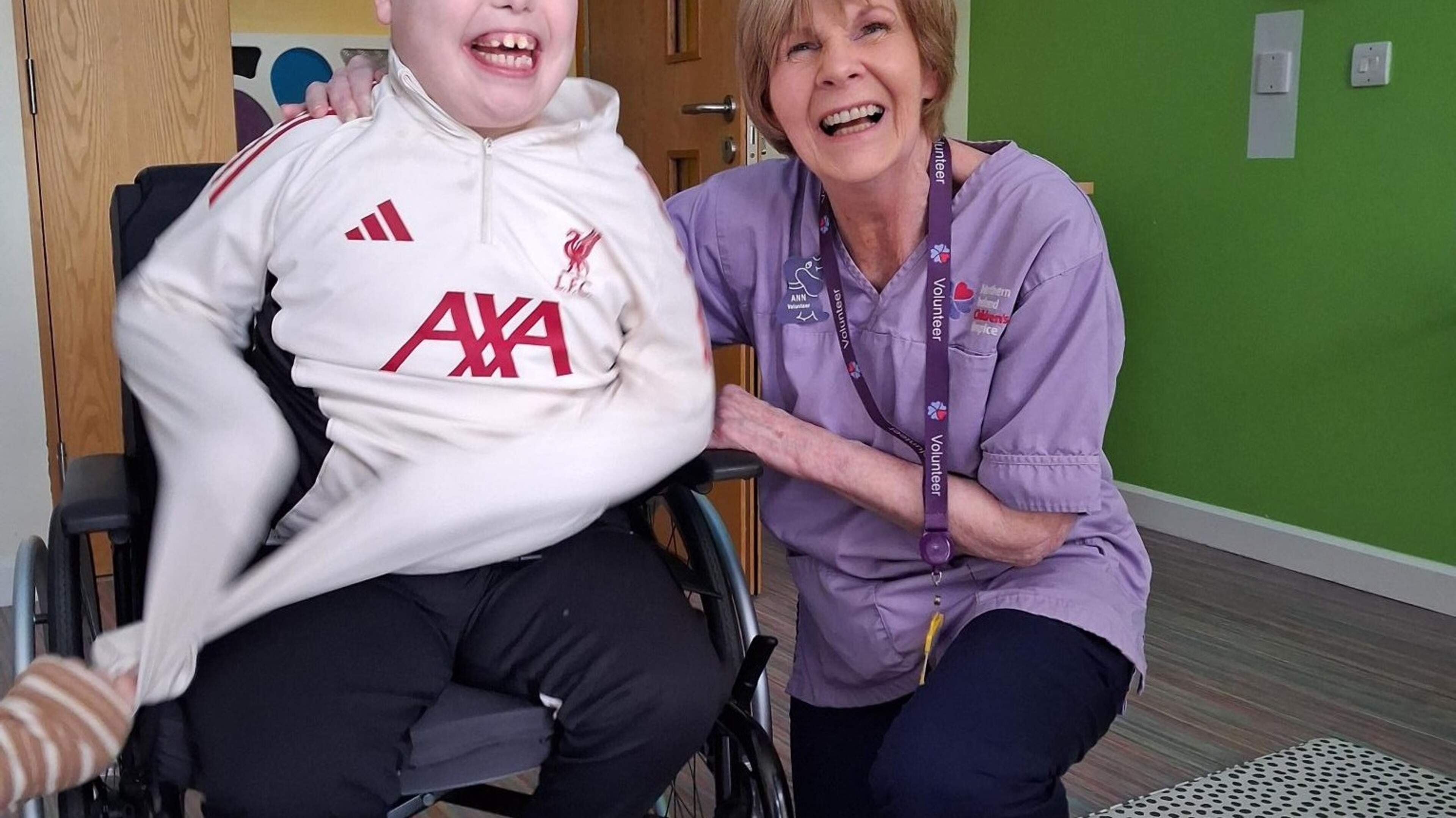 ‘This is home’: 81-year-old children’s hospice volunteer celebrates 24 years of service