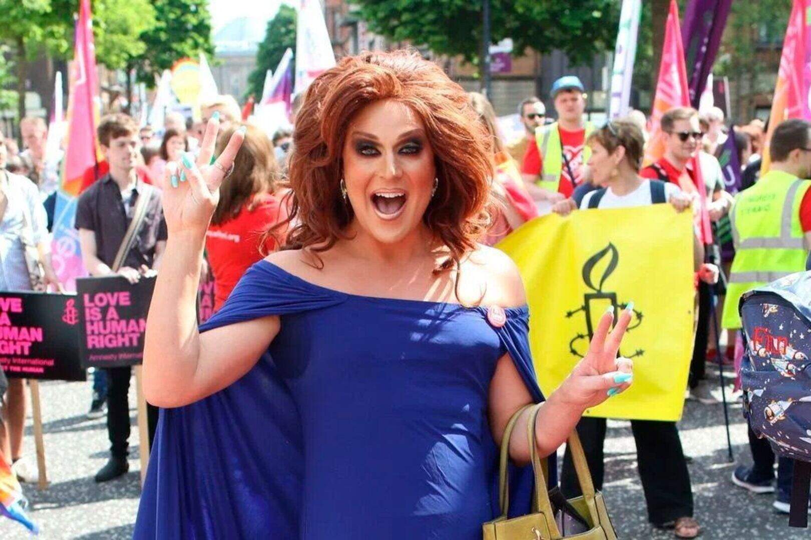 TalkTV pays ‘substantial damages’ to NI drag act in defamation settlement linked to children’s story time row