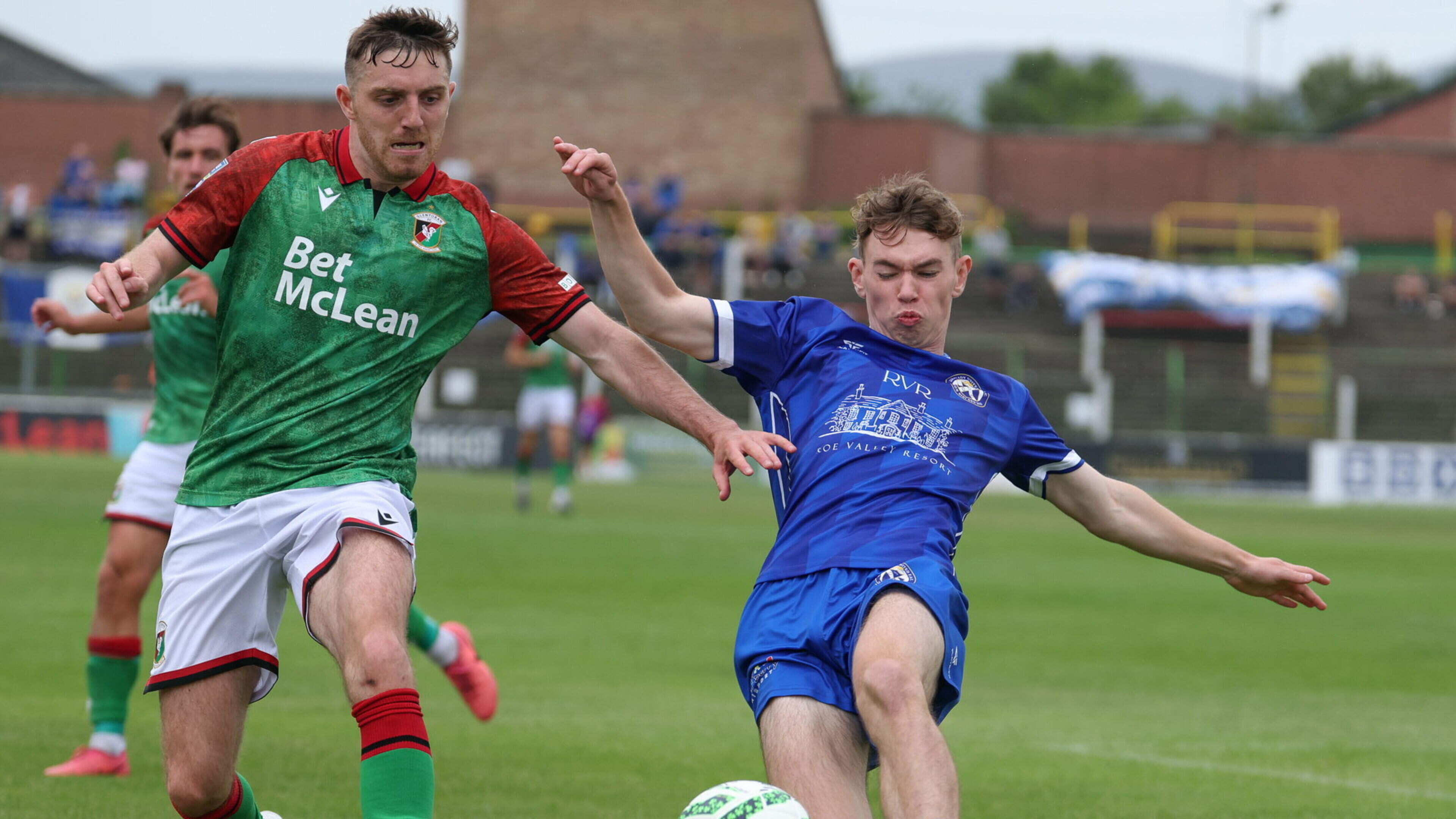 ‘He can produce something out of nothing’: Glentoran defender reveals how they plan to keep Limavady marksman under wraps