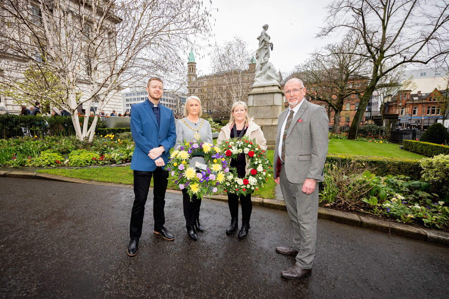 Belfast Marks 114 Years Since Titanic Sinking With City Hall Commemoration Service