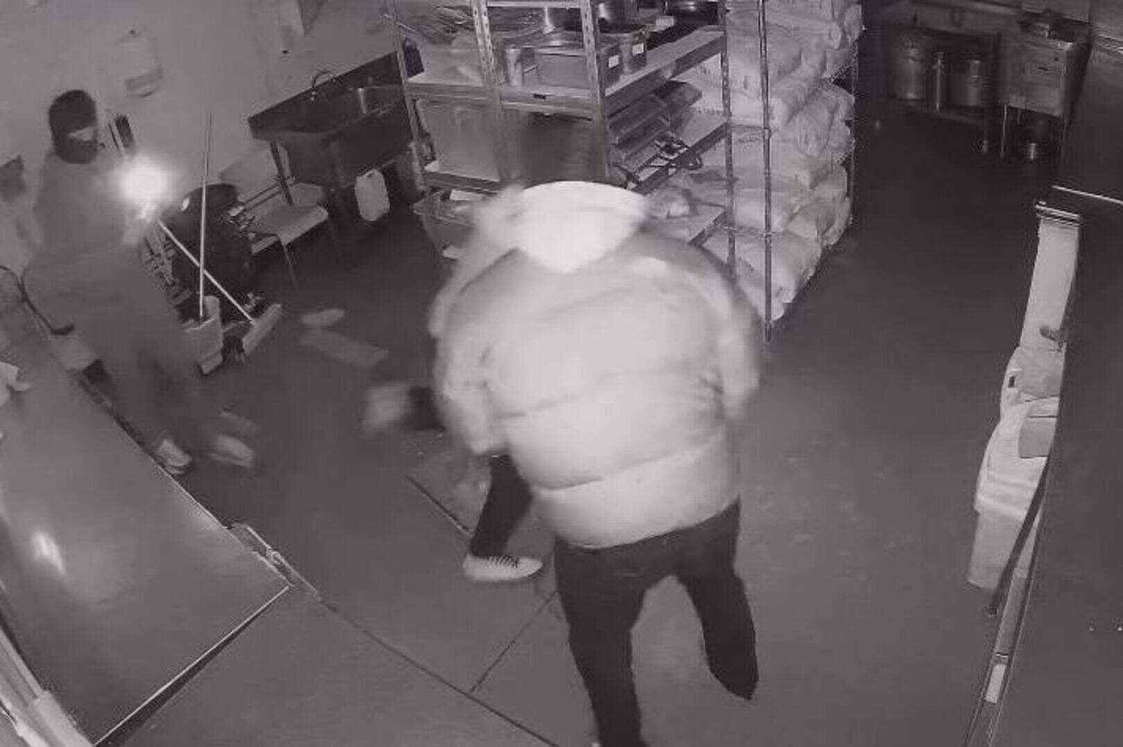 Wing It: Masked intruders caught on CCTV ransacking popular Belfast ...