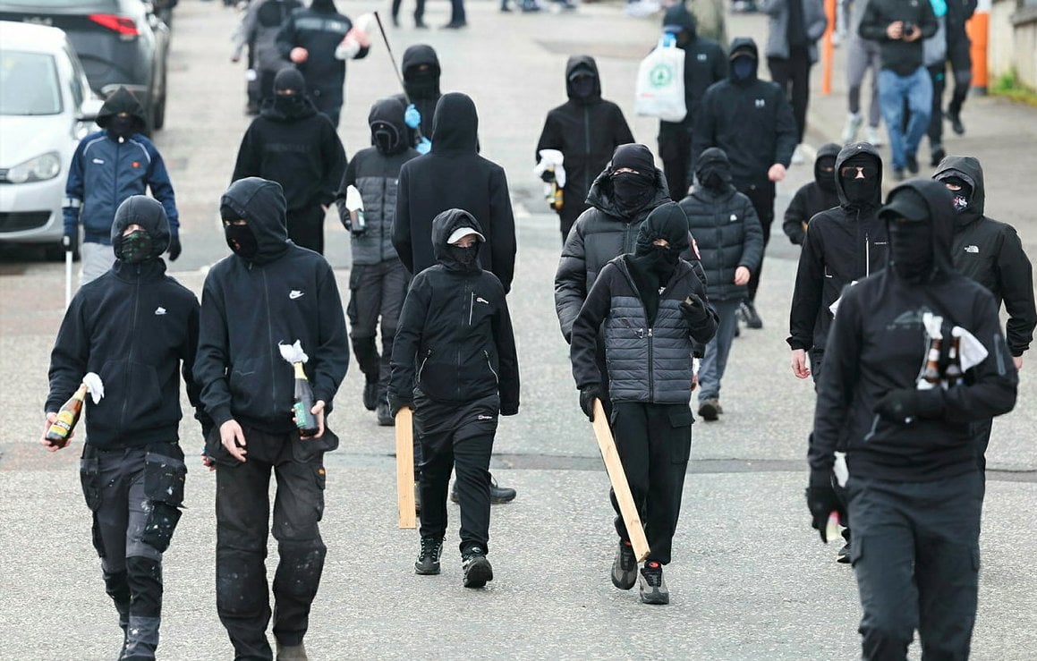 Child protection expert challenges parents over petrol bomb-wielding kids at Easter commemorations