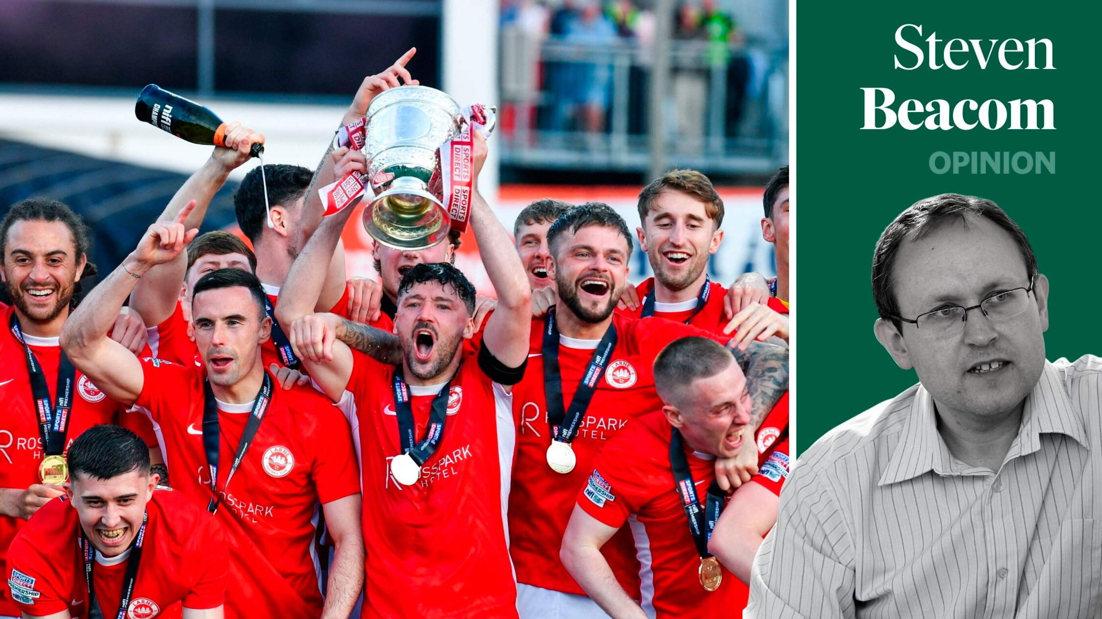 Why sky-high Larne’s latest title triumph under hometown hero Gary Haveron is the most impressive of all