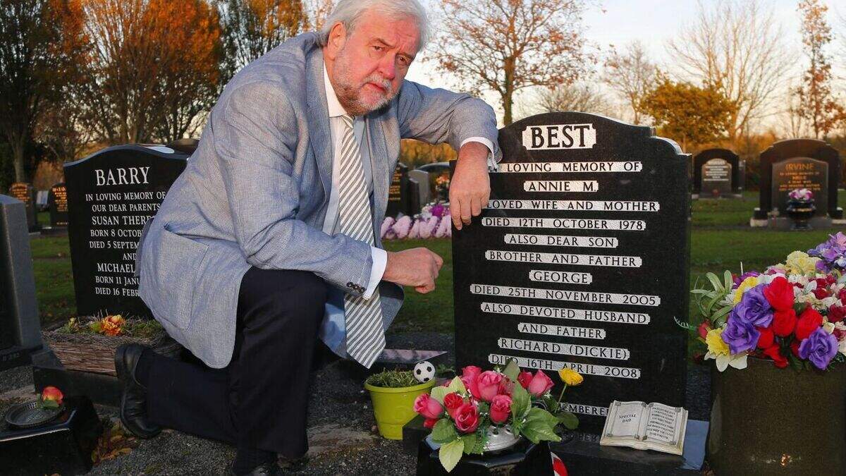 George Best fans still flock to final resting place decade after ...