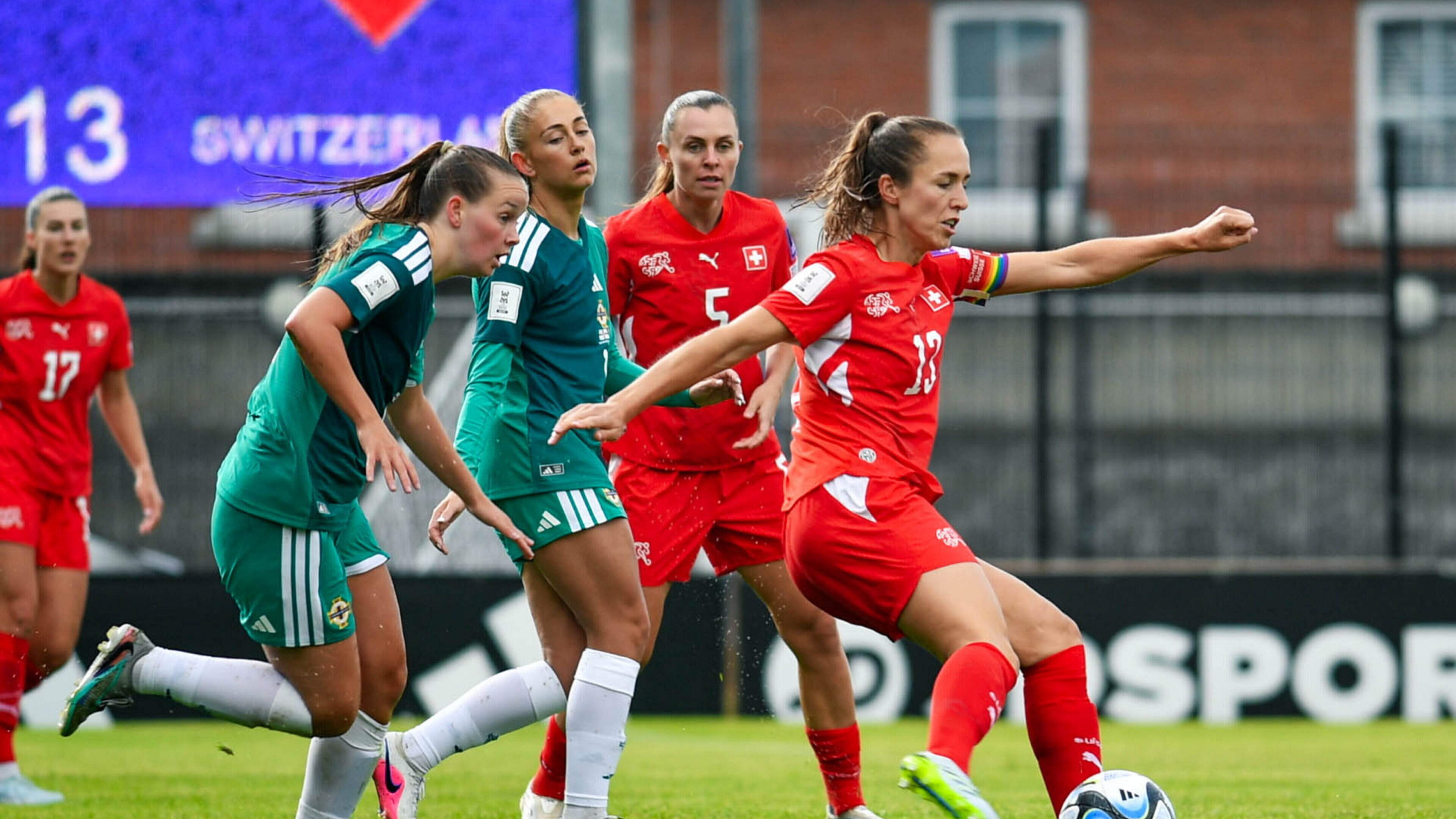 Northern Ireland play Switzerland in final World Cup qualifier amid live updates