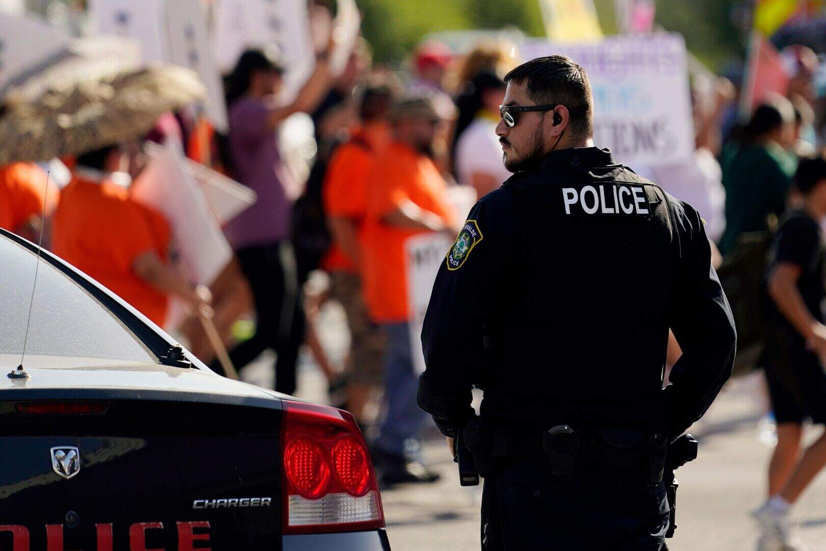 Uvalde schools suspend entire police force after outrage over officer ...