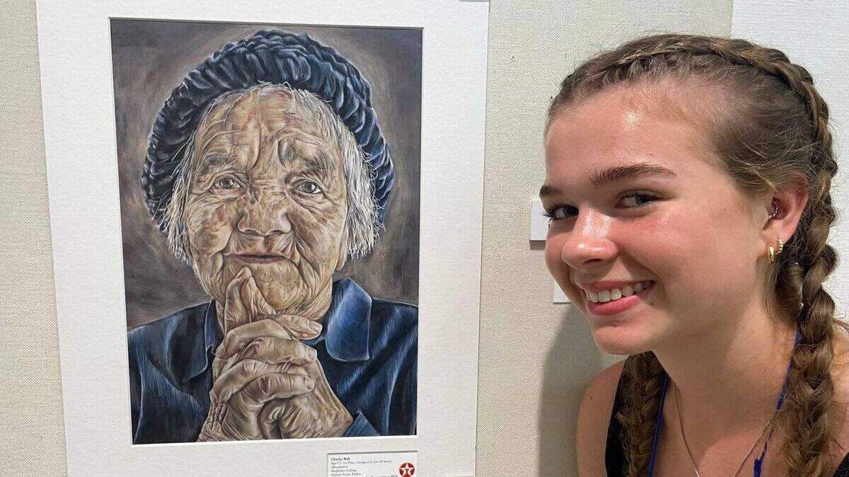 Northern Ireland teenager shows eastern promise as artwork displayed in ...