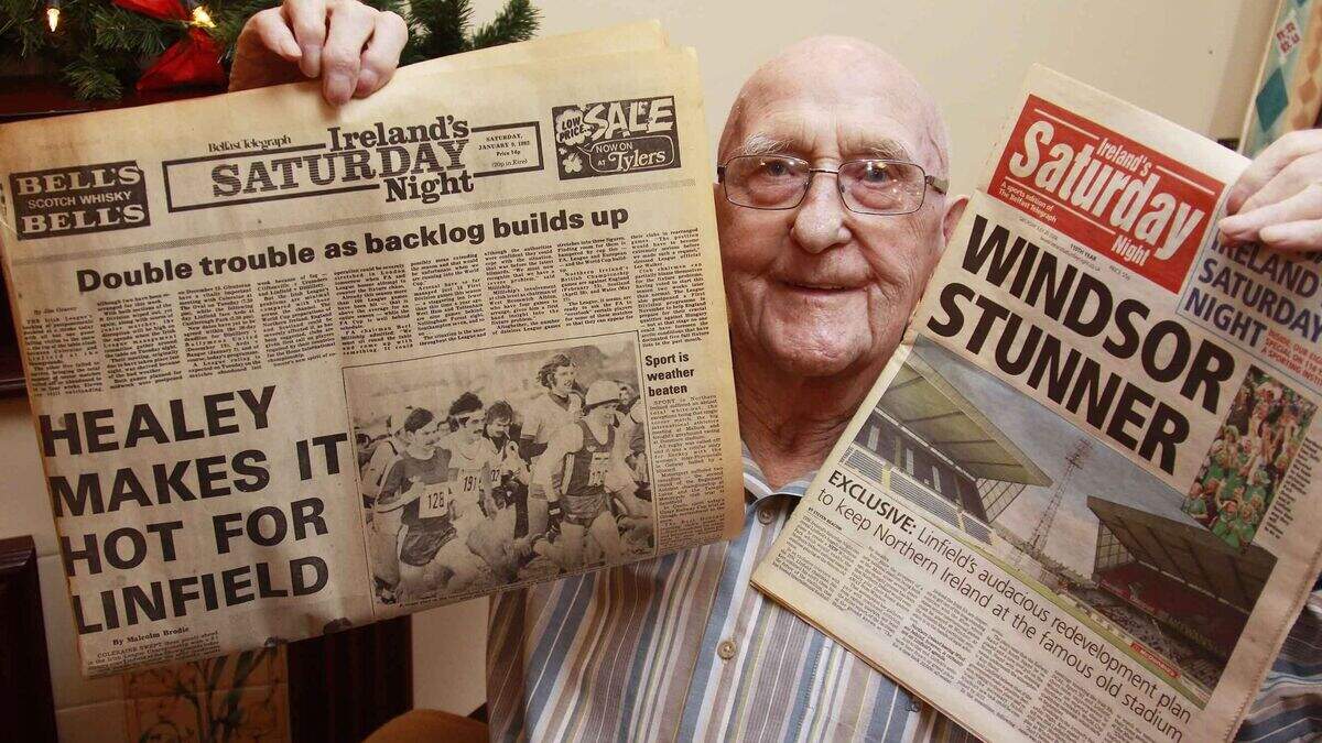 Read all about it... former paper boy George celebrates his 100th ...
