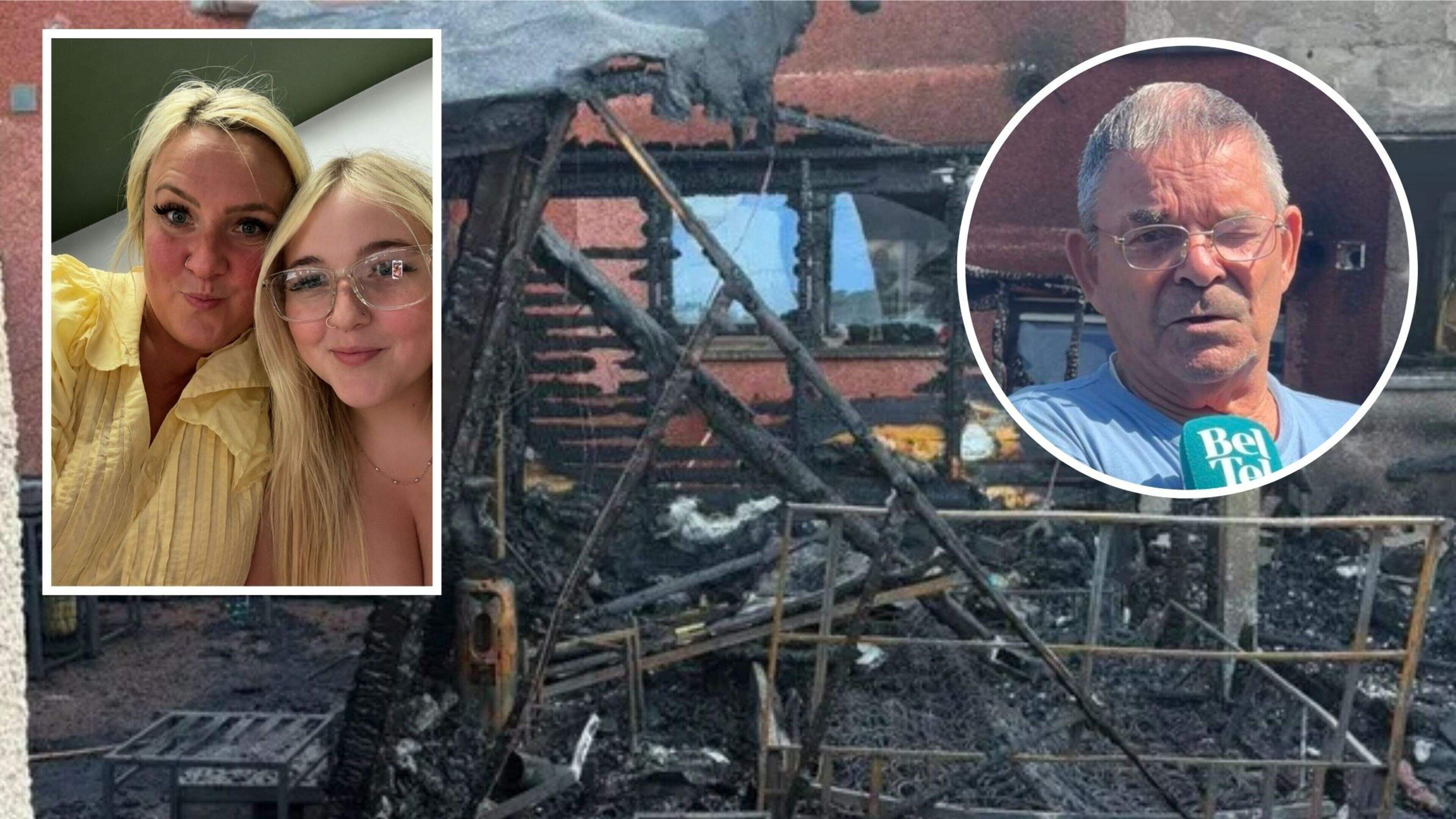 ‘He’s an absolute hero’: Greenisland mum hails neighbour for saving daughter from house fire on the Eleventh Night