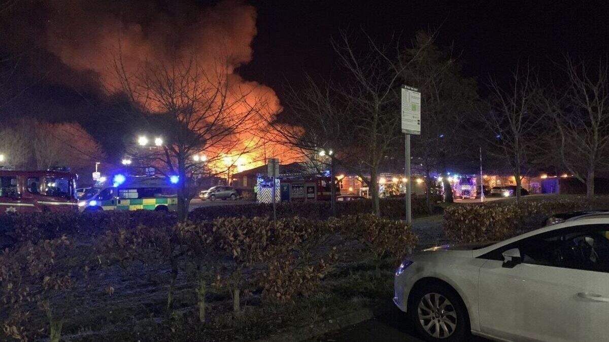 Man charged with arson after fire rips through mental health facility ...