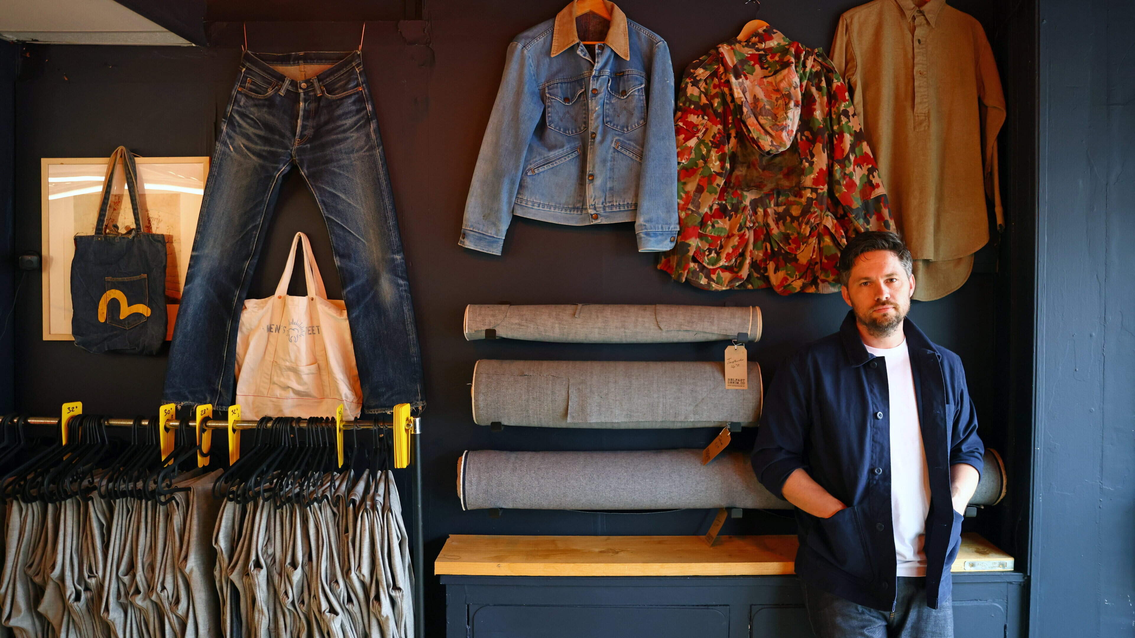 Former M&S designer opens premium denim store in Belfast: ‘The jeans I’m selling will still be popular in five years’