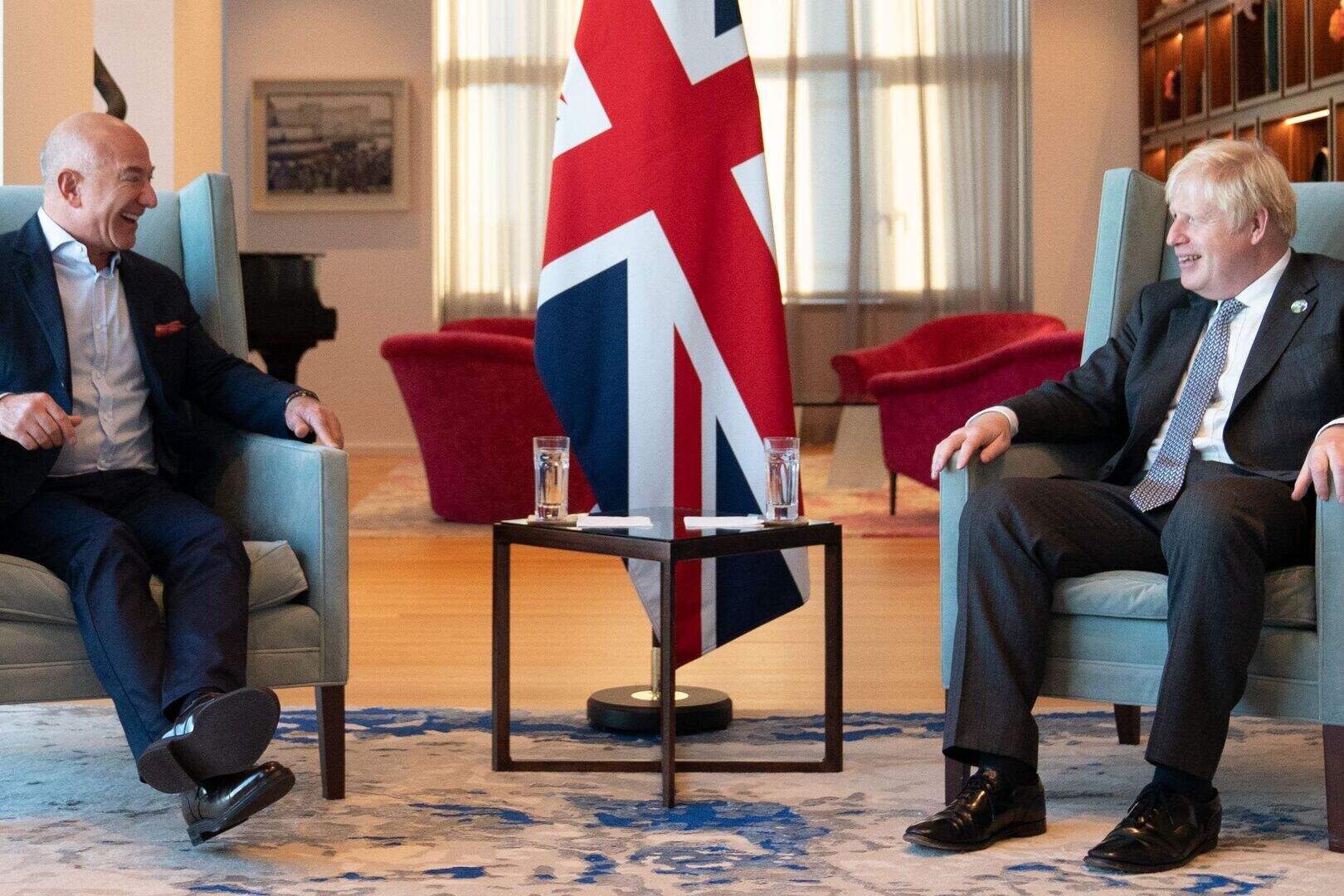 Jeff Bezos tells Boris Johnson that governments must decide taxation ...