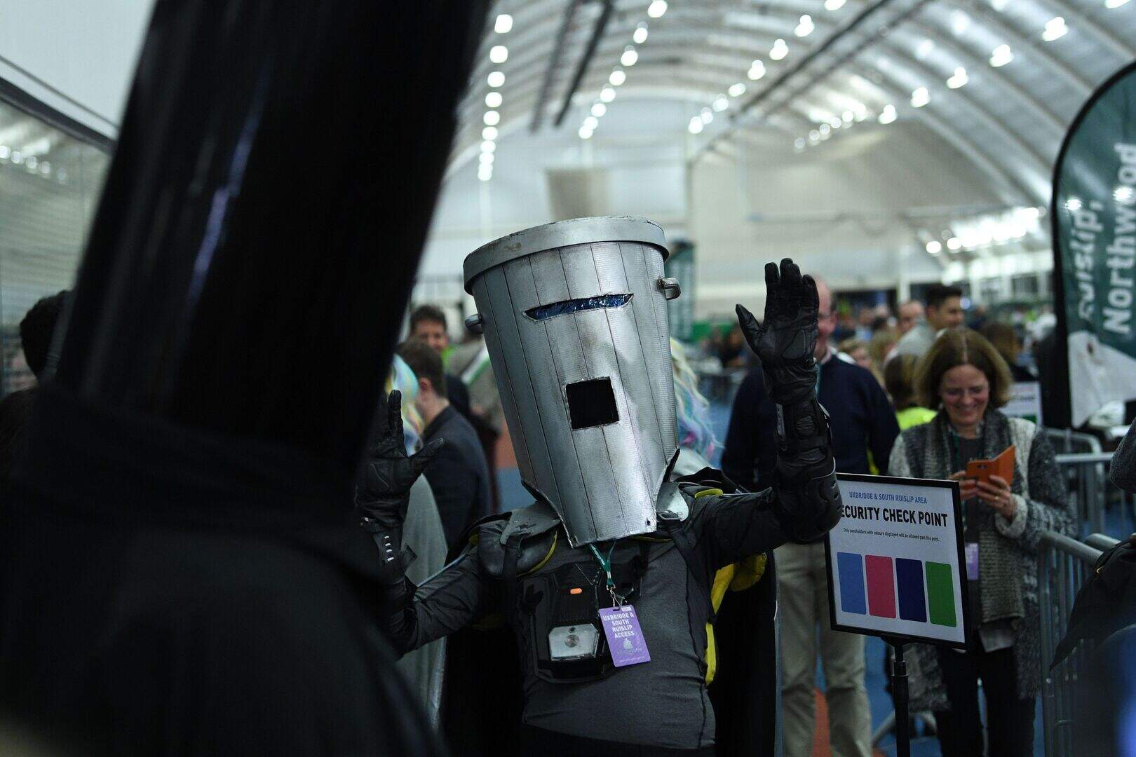 Political rivals Lord Buckethead and Count Binface clash in PM’s ...