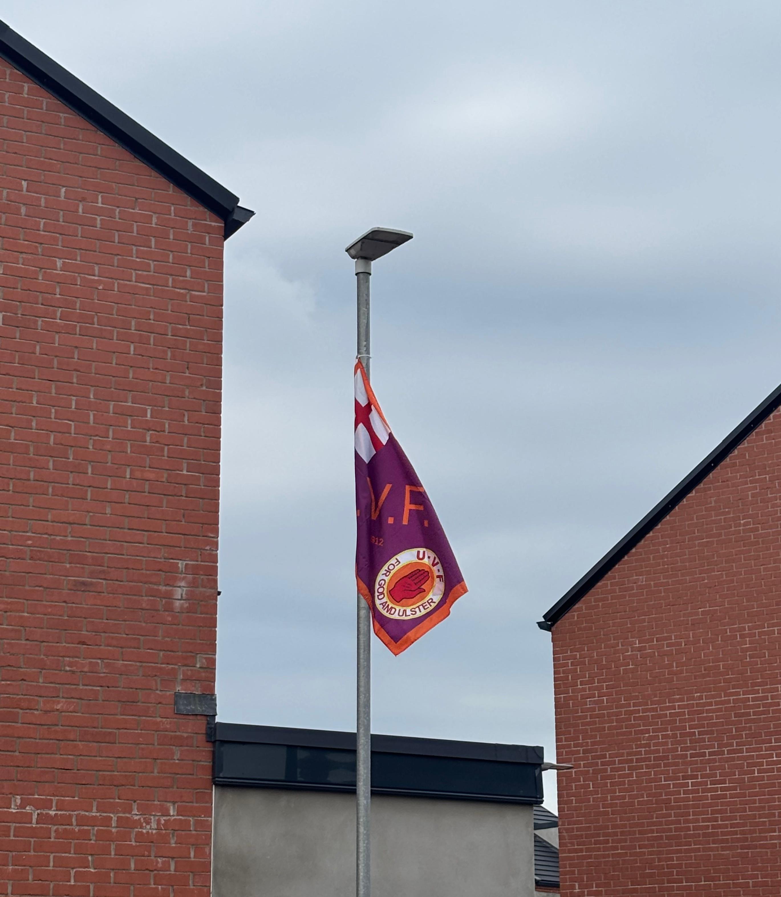 Loyalist paramilitary flags slammed as new police powers to tear down terror banners loom
