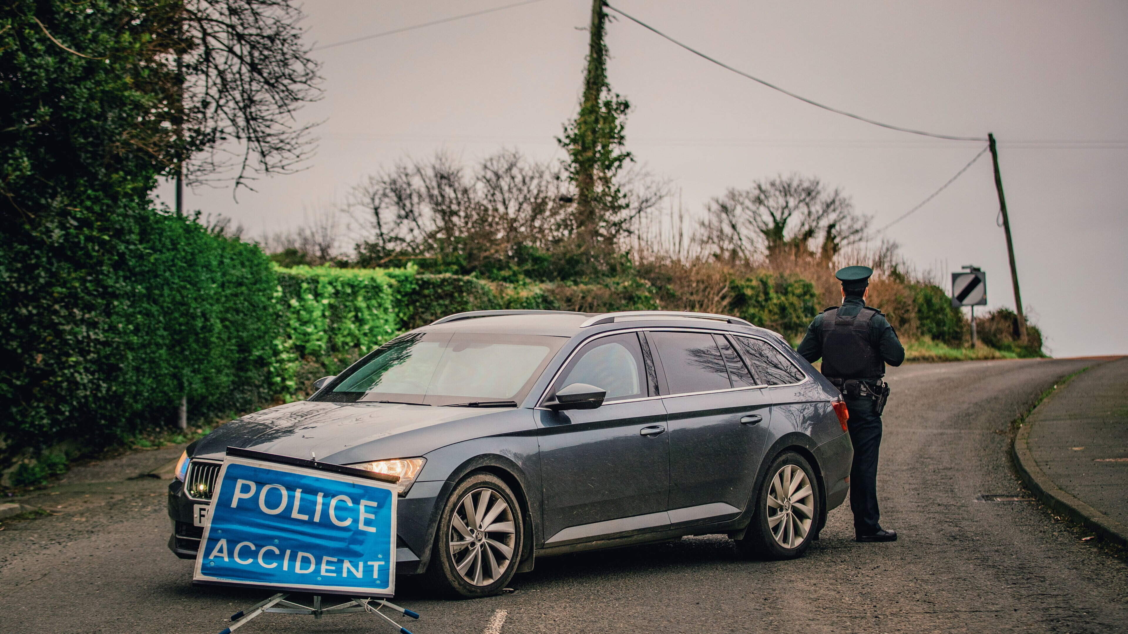 Two young men taken to hospital with ‘serious’ injuries after crash in Co Down village