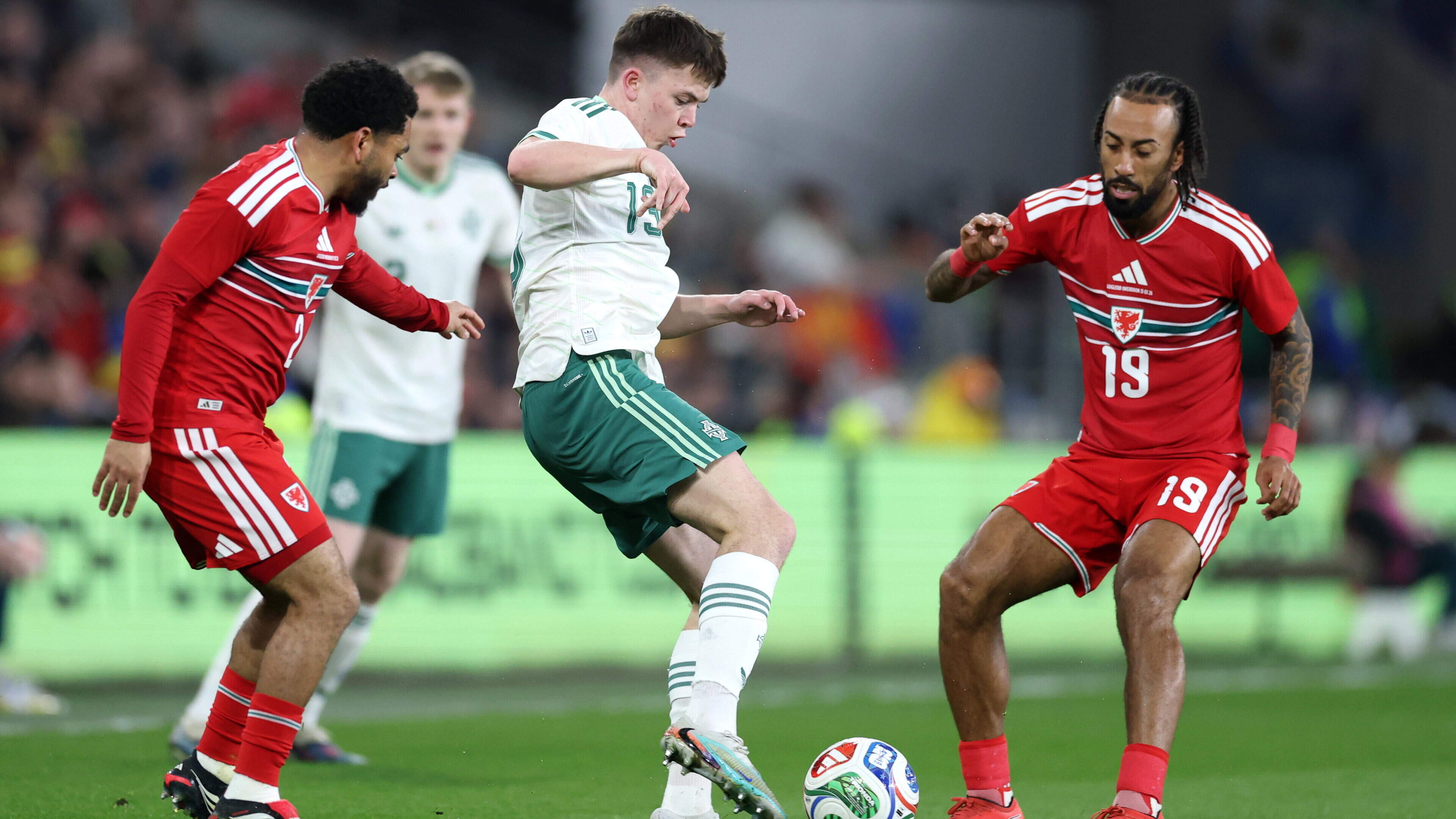 Northern Ireland boss pinpoints what makes him so excited about young duo’s potential ‘There’s a lot of people talking about them already’